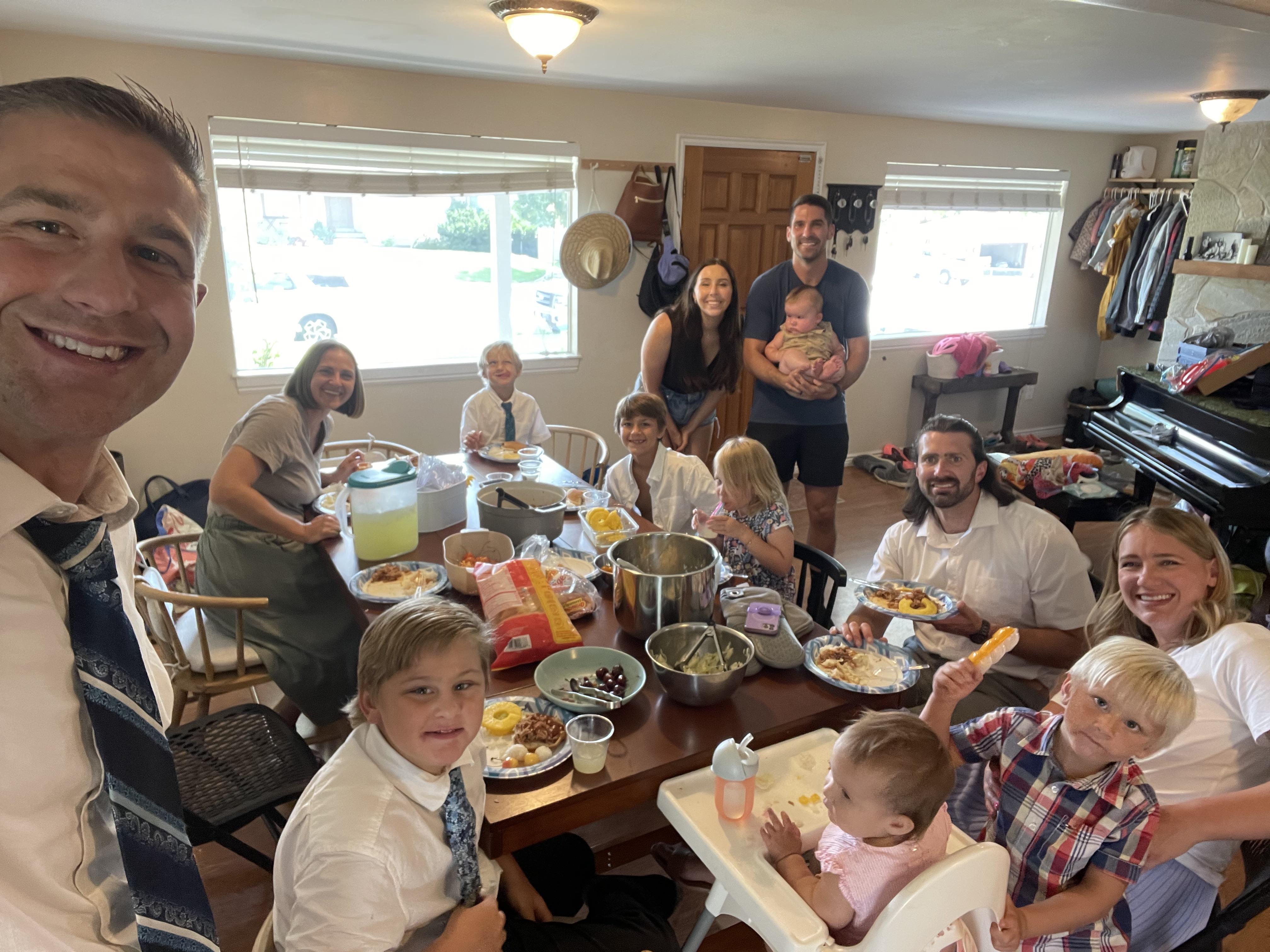 Lunch with family