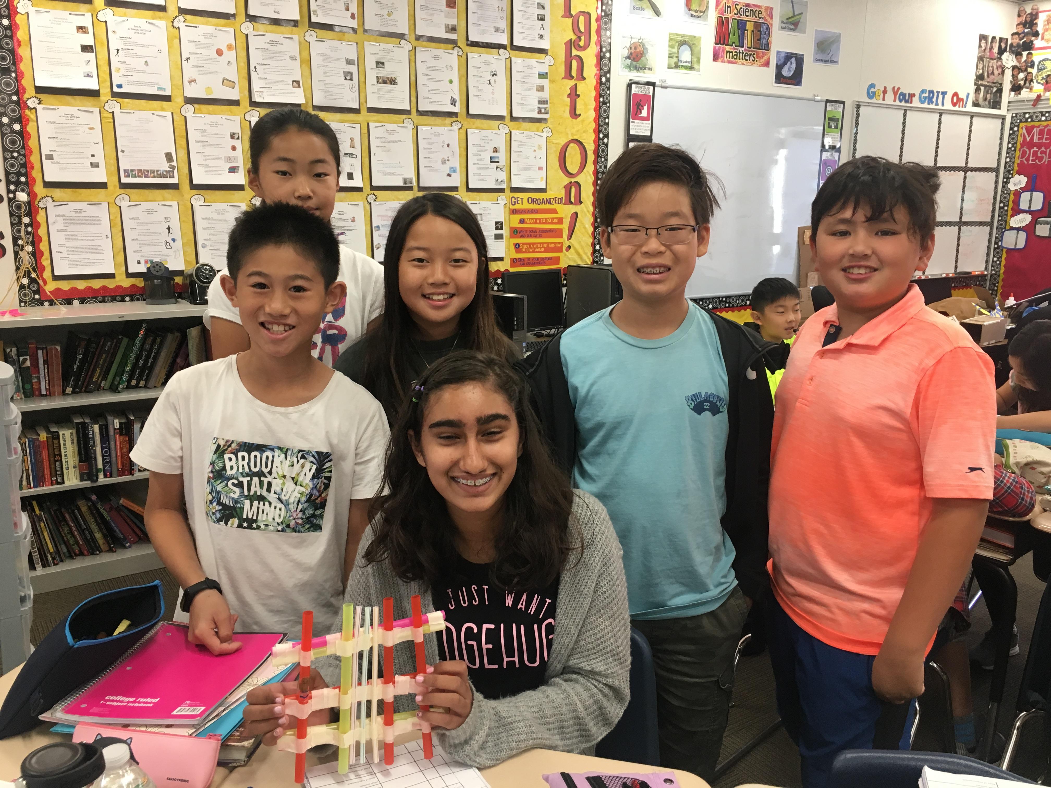 Charlie’s Bridge Building Team
