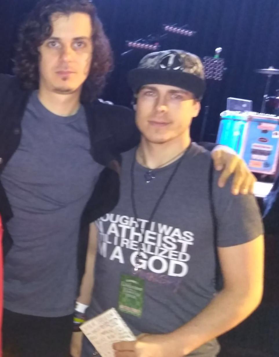 He got to meet his hero. Just…