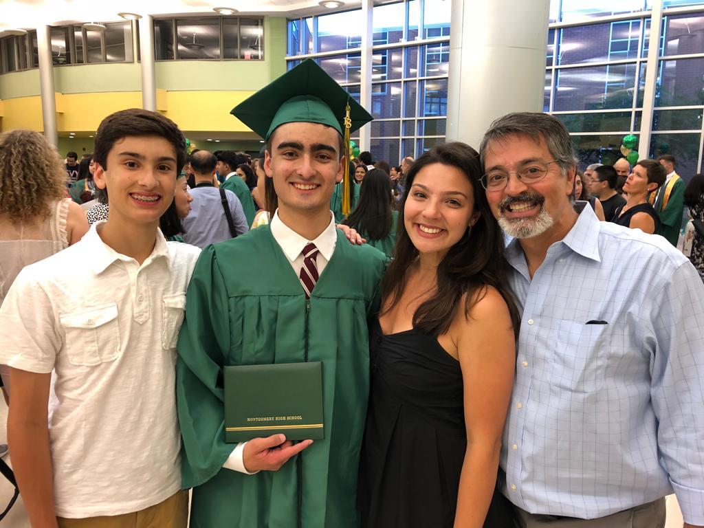 David’s HS graduation 💚