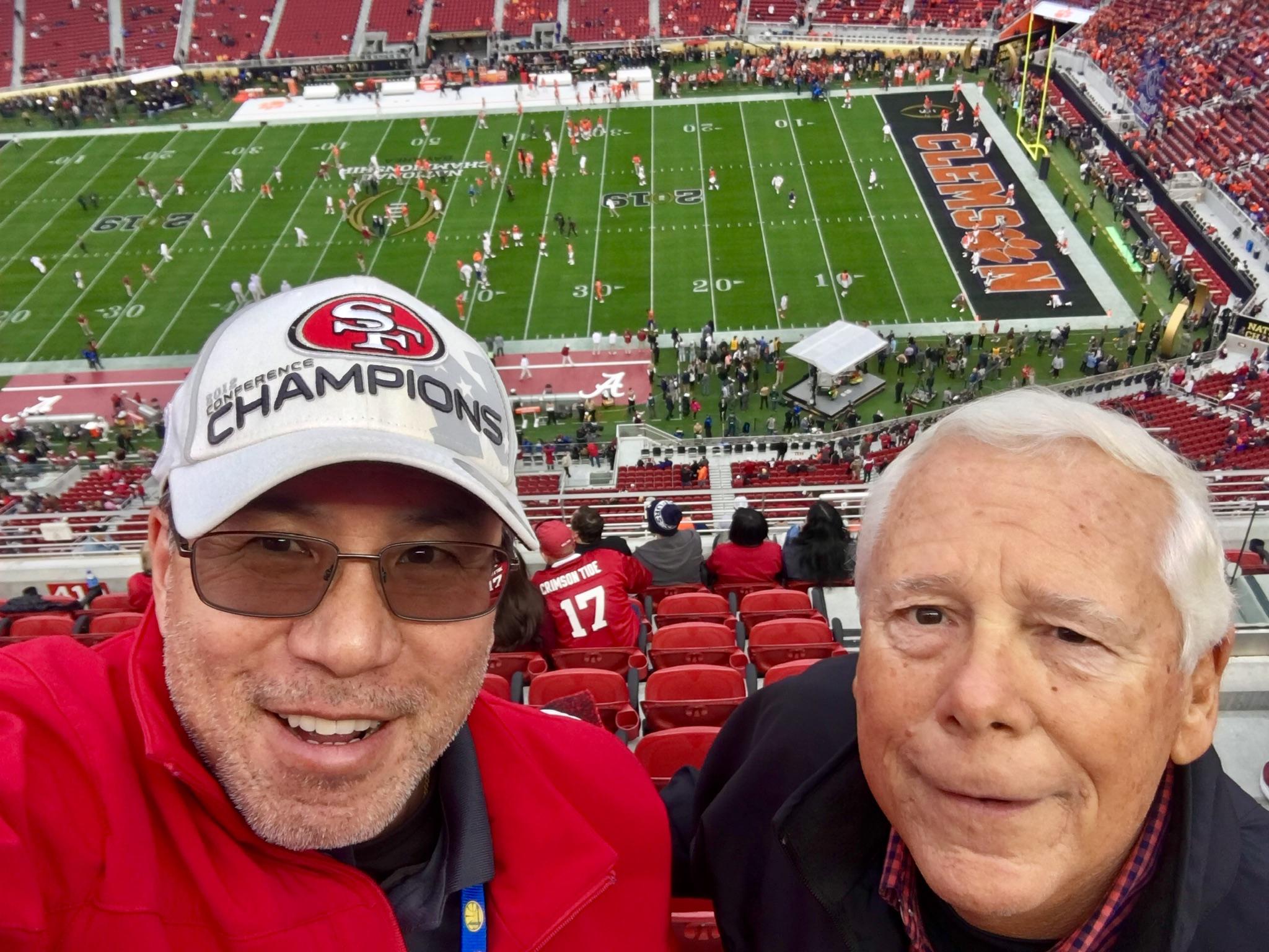 Ray & Eric at the College…
