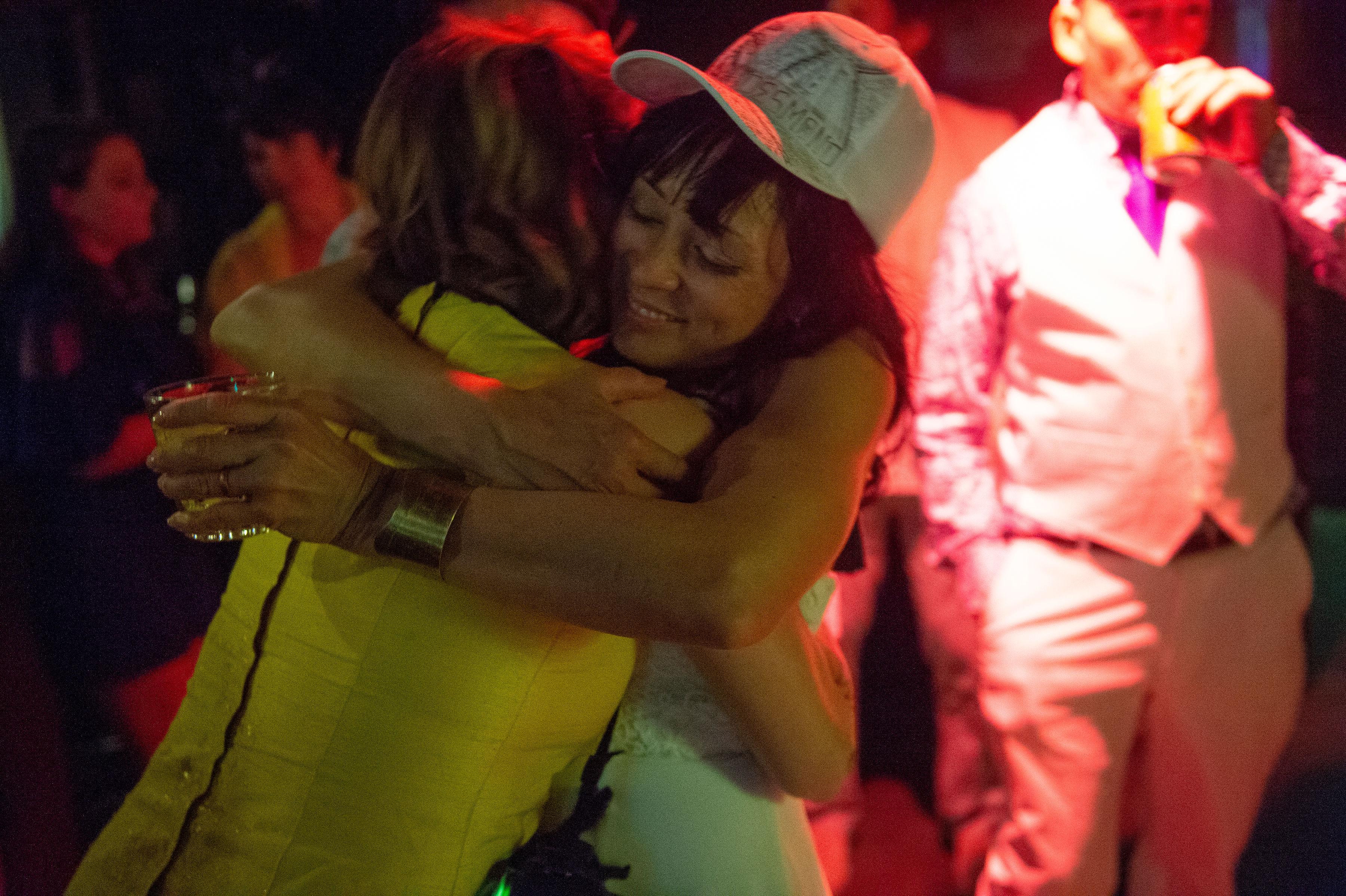 Sharing her love at my wedding