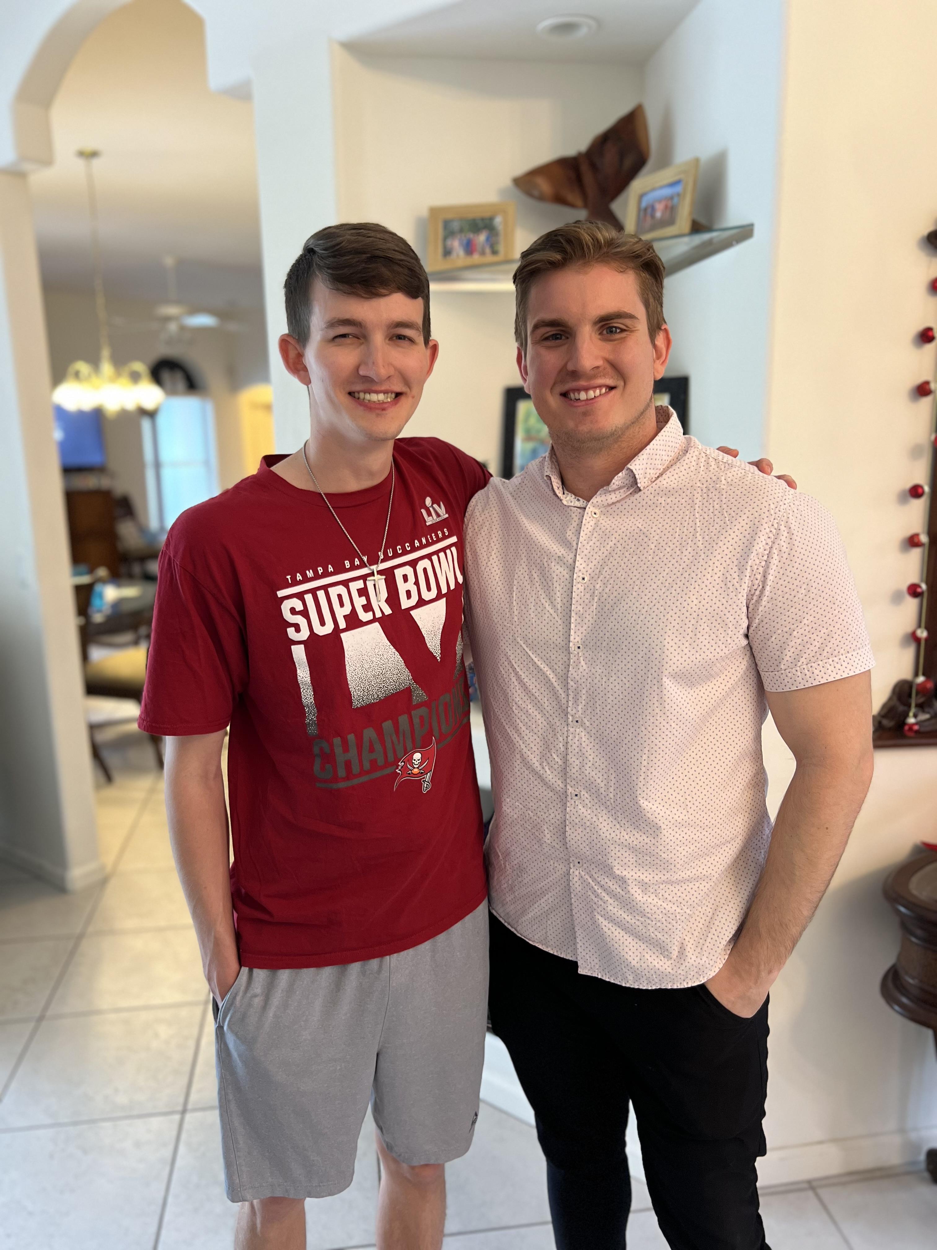 Evan came up for my 22nd birt…