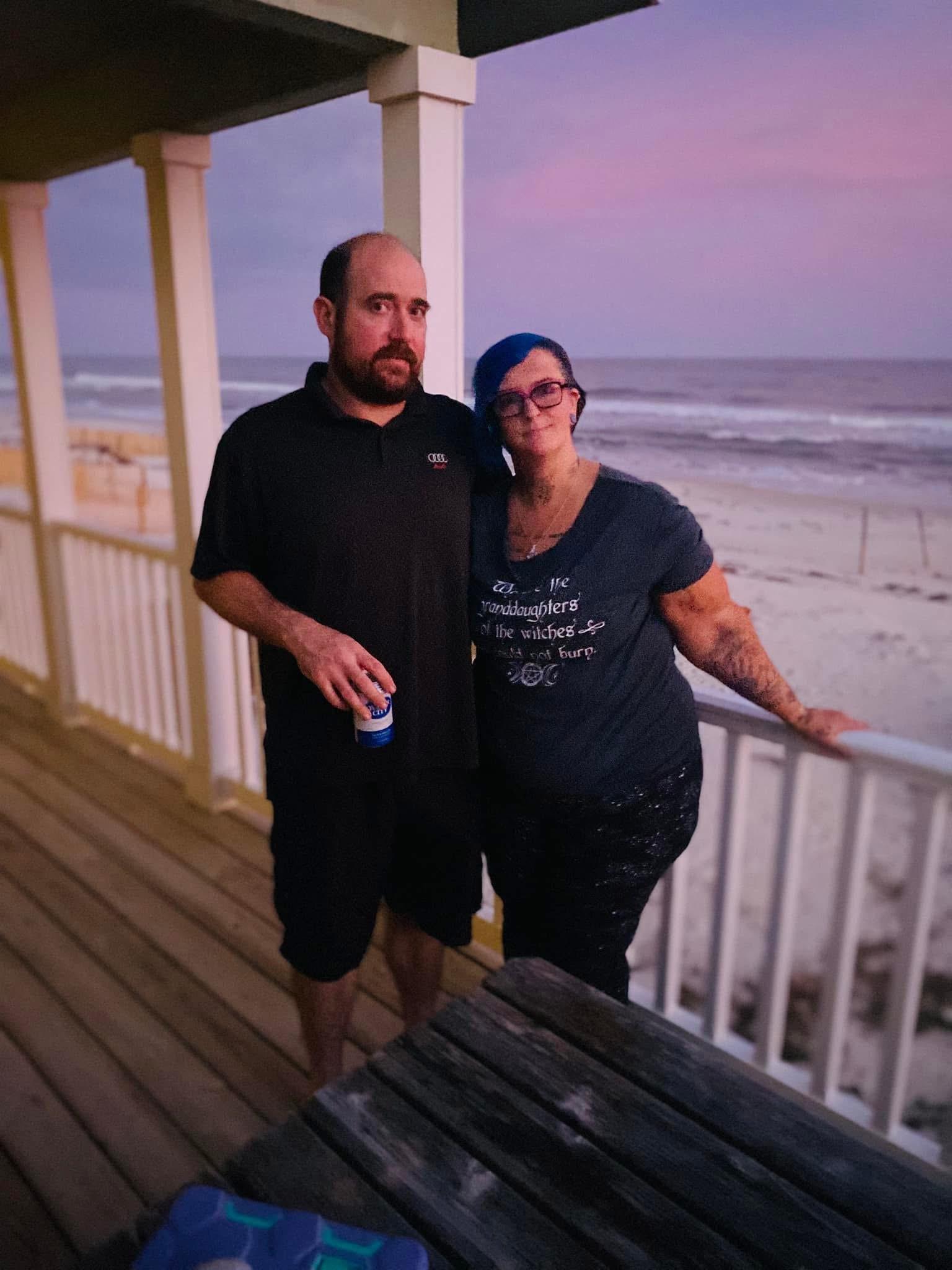 Kevin and his fiancé