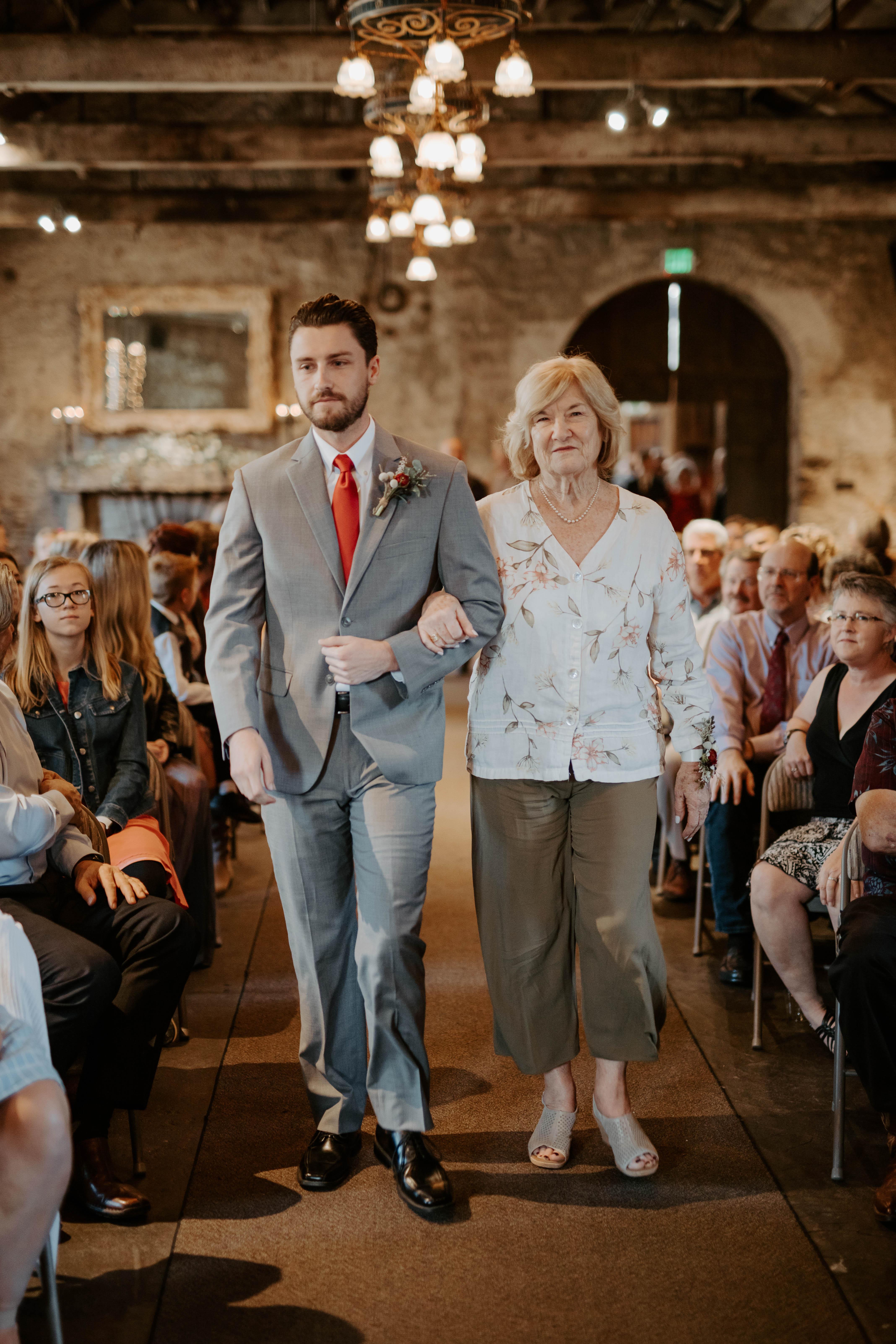 Tanner walking with Nana at J…