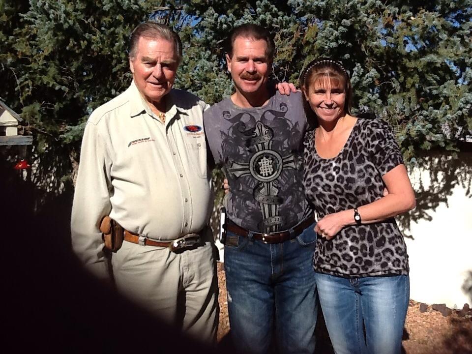 Dad, Brian, and Angie (wife)