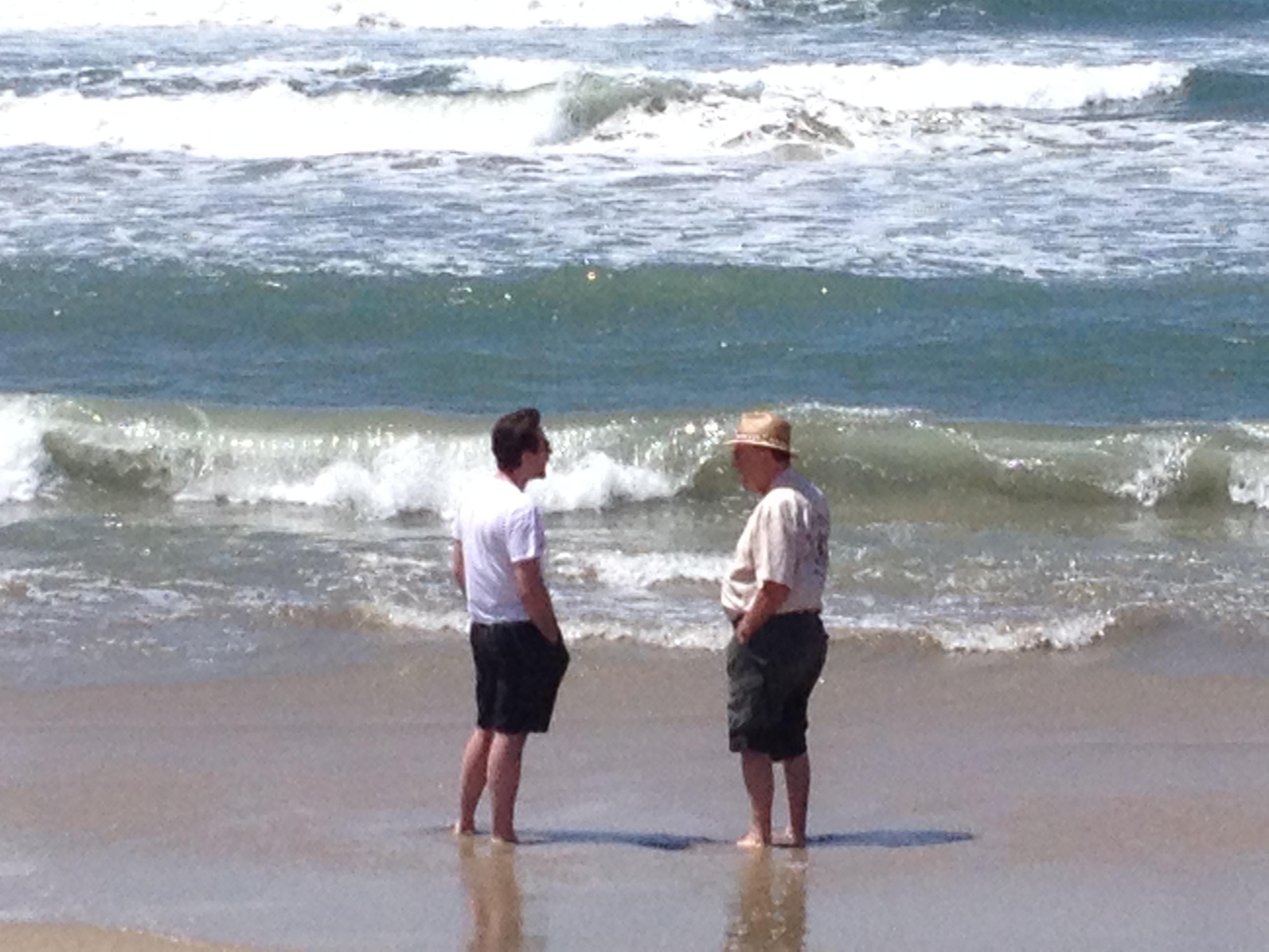 Uncle Larry and Justin Lund h…