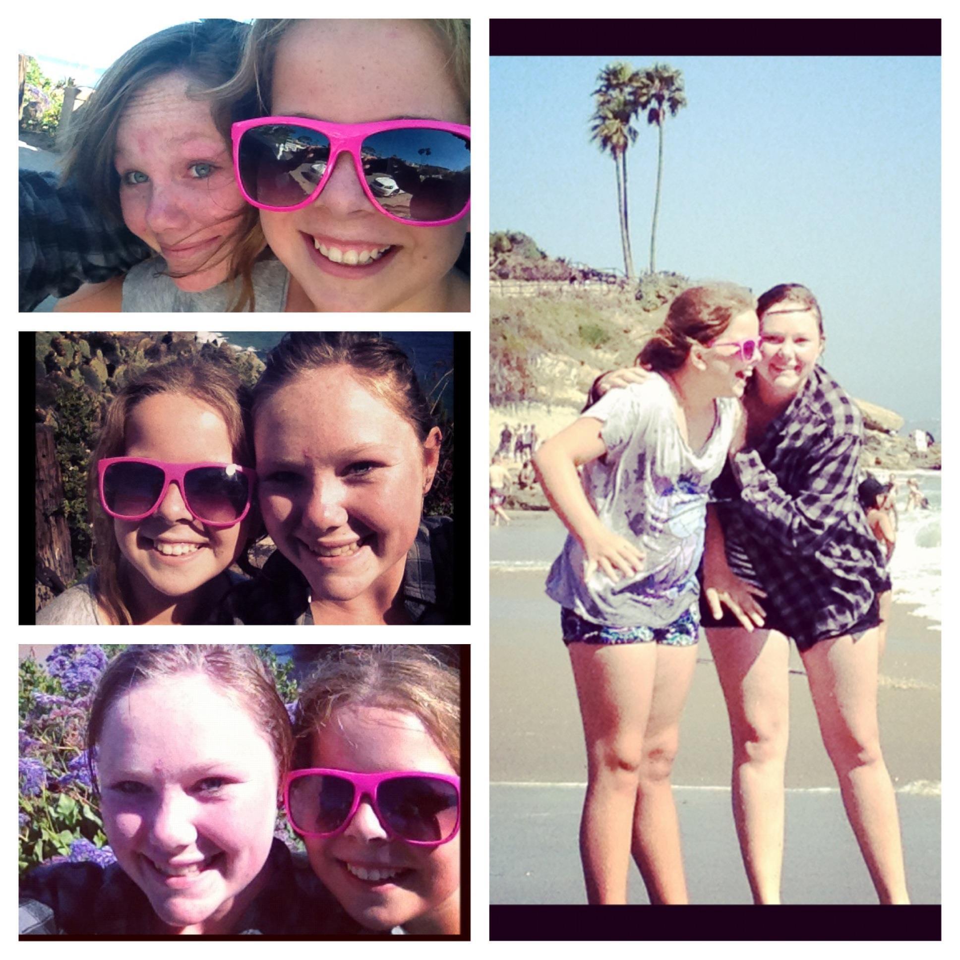 Sam and I at the beach. It’s …