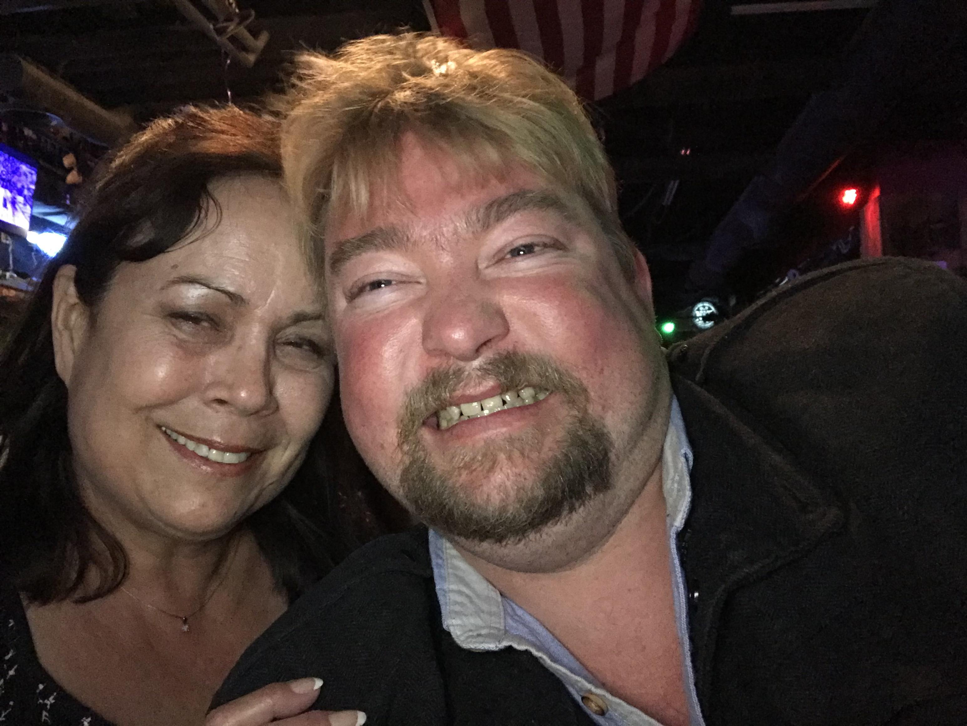 Laurie and me in Denver had a…