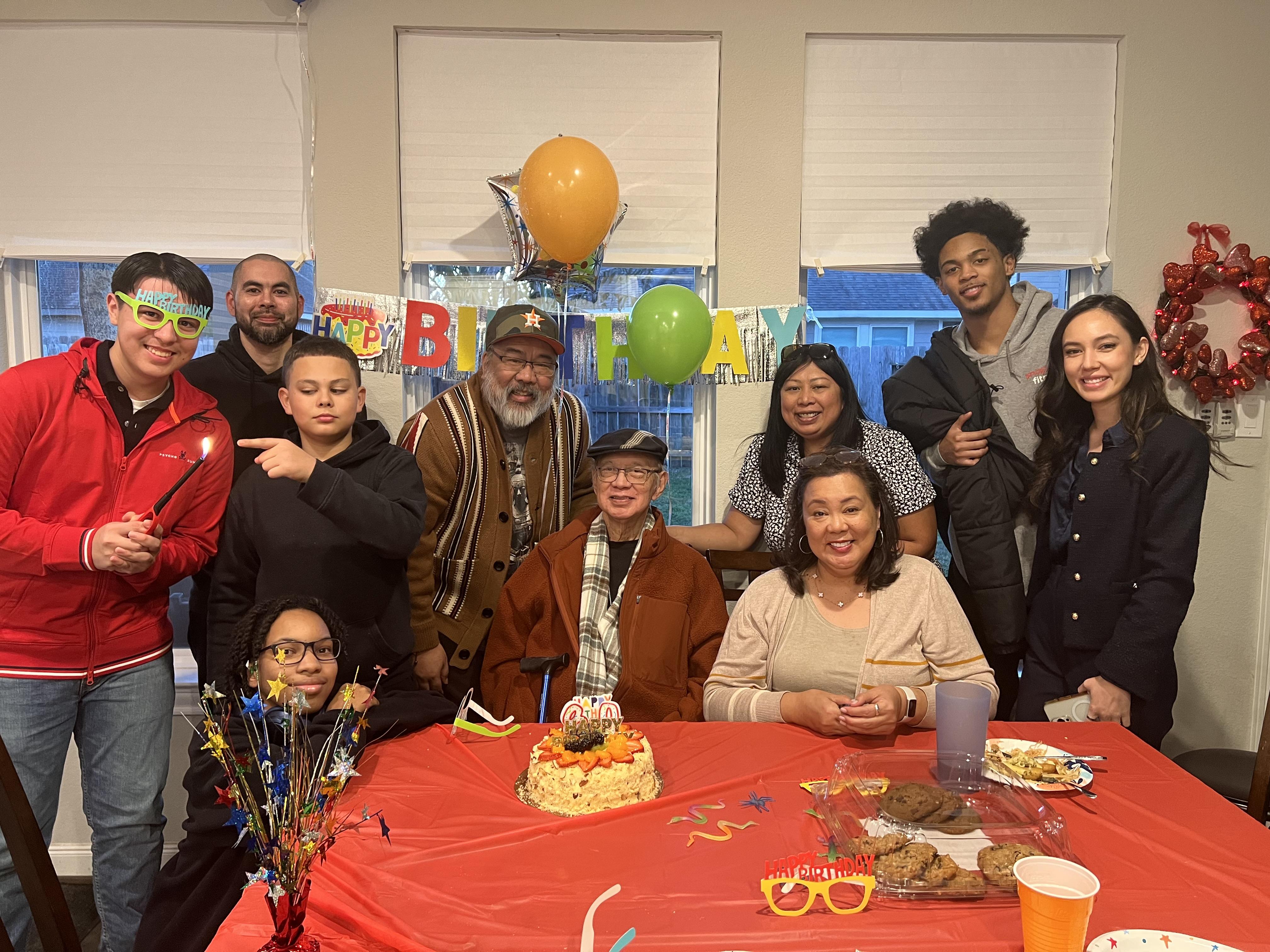 Papa’s 80th Birthday