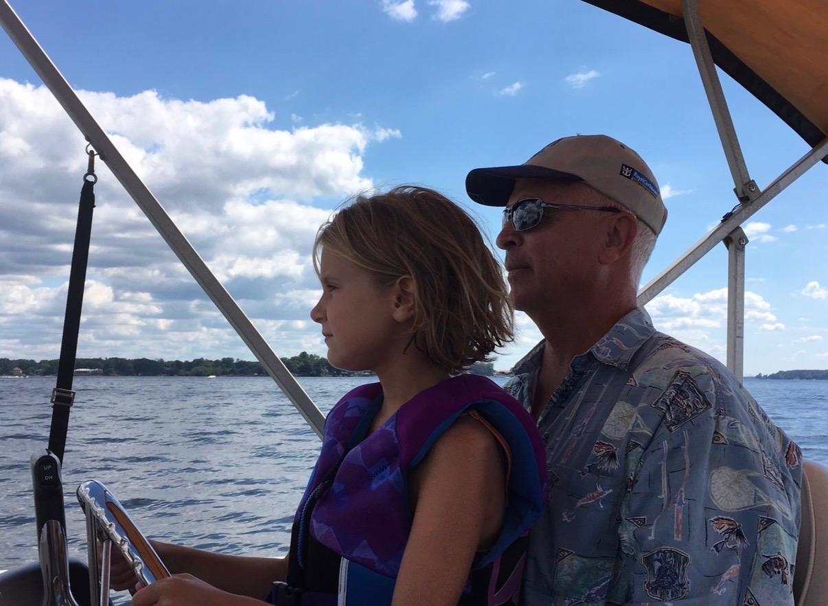 Great niece Virginia and Uncl…