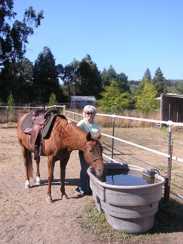 Deni and her Rosebud