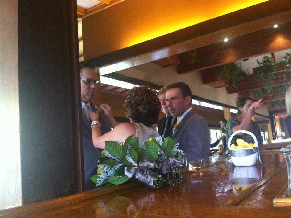 Terry and Bobbi's wedding