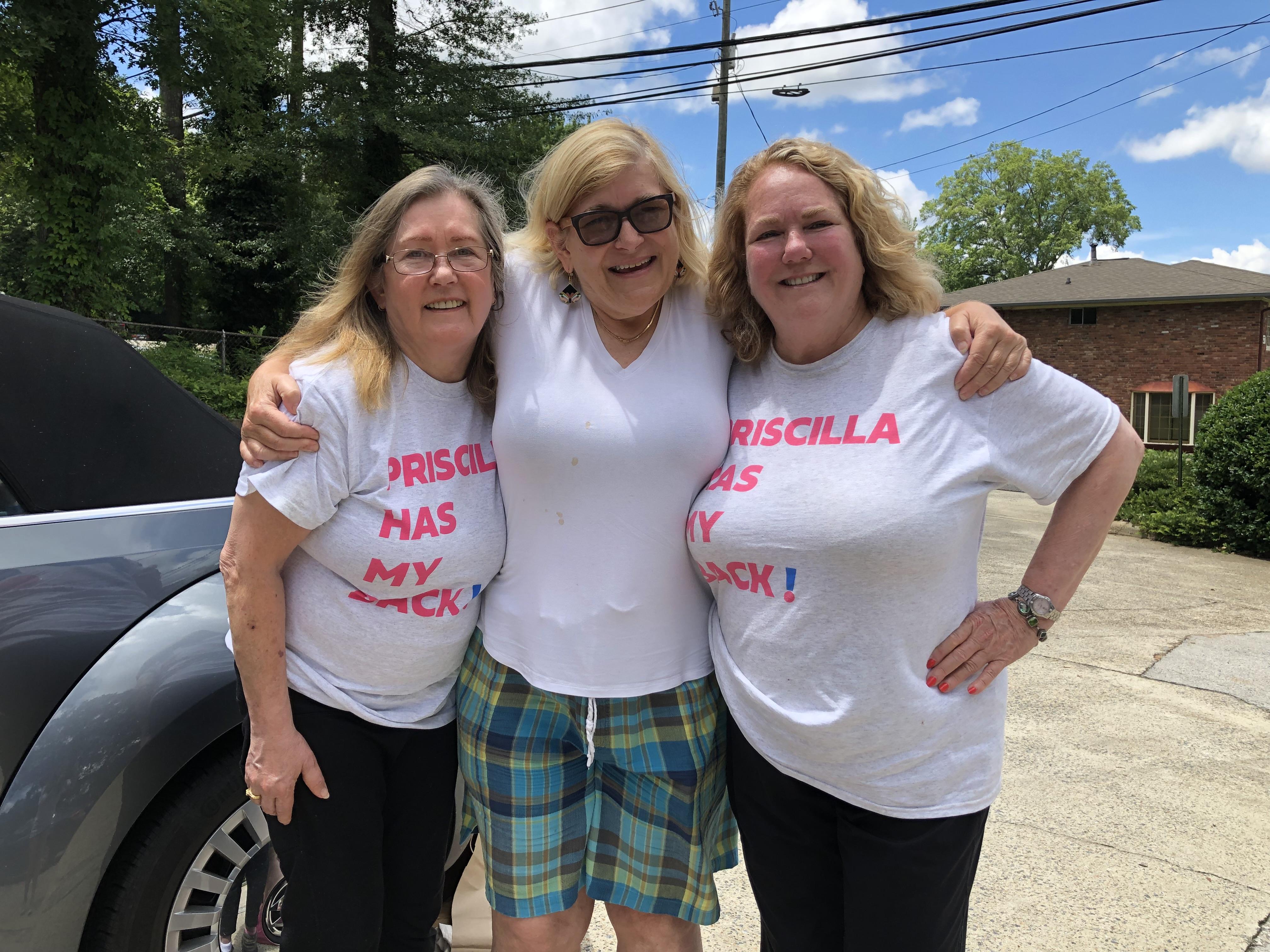 Canvassing for Priscilla Smith