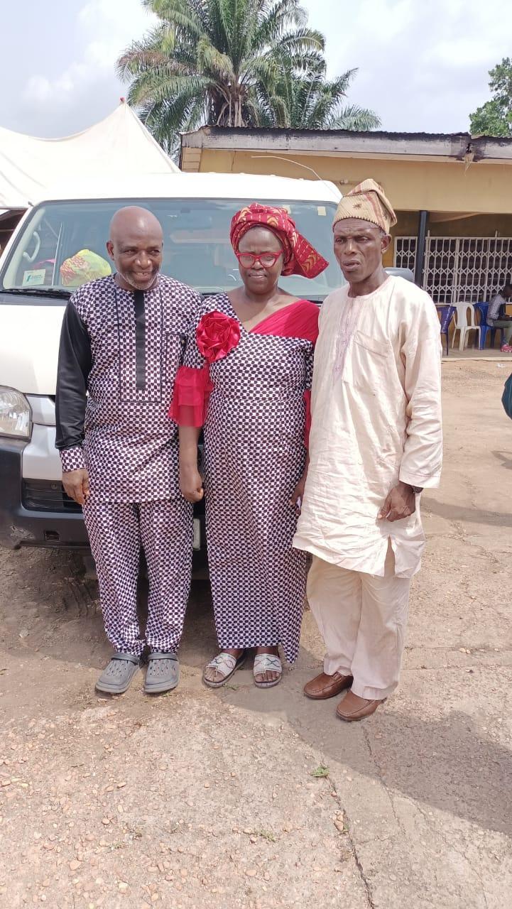 Mr. Famudehin with my wife an…