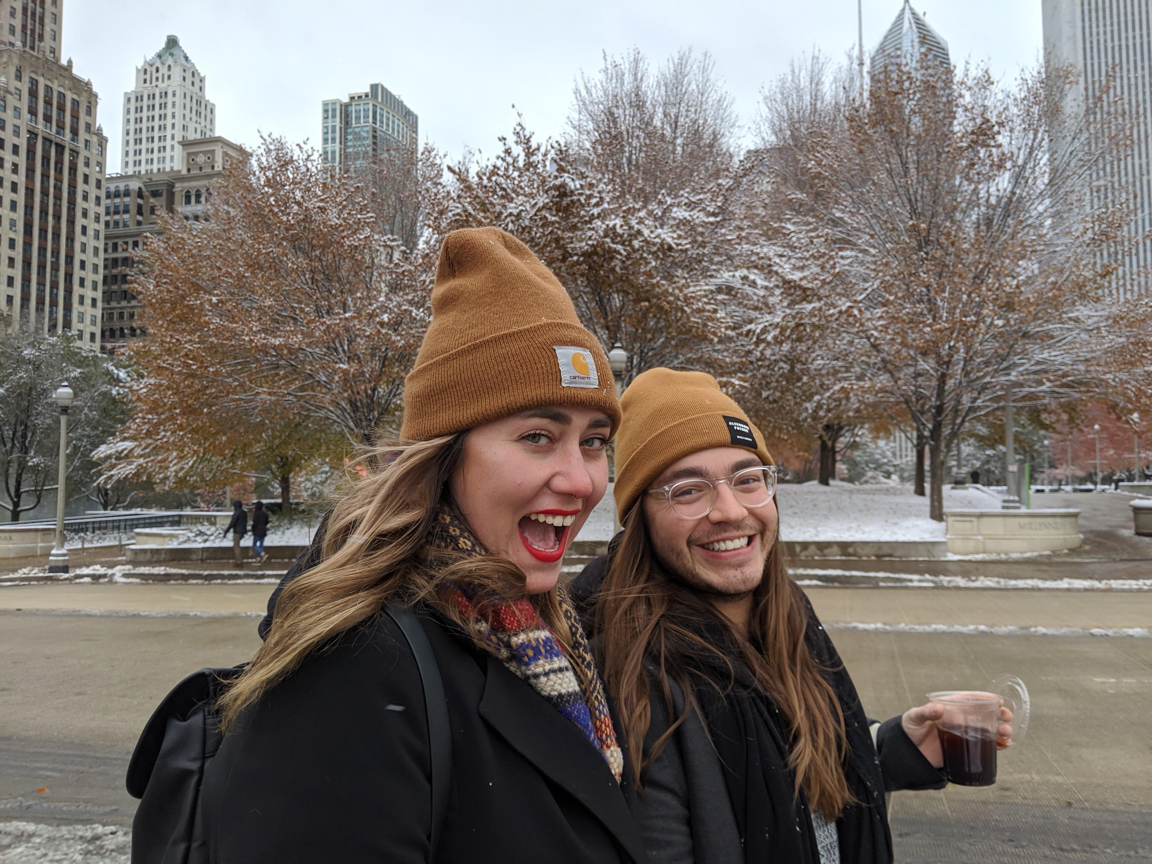 Carly and Connor on the way t…