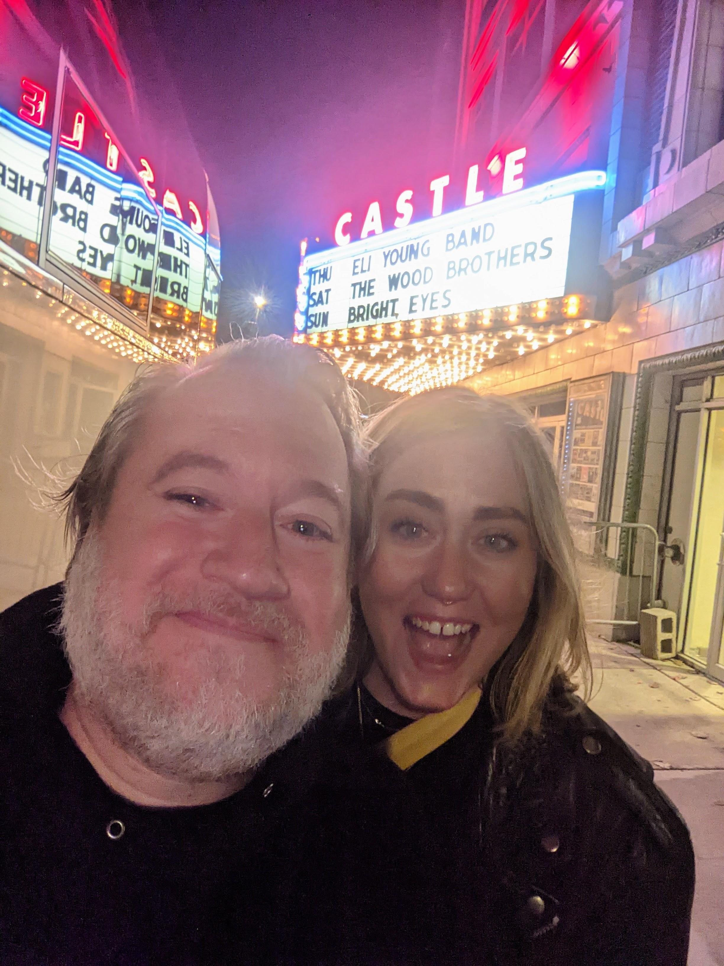 Neil and Carly at Bright Eyes…