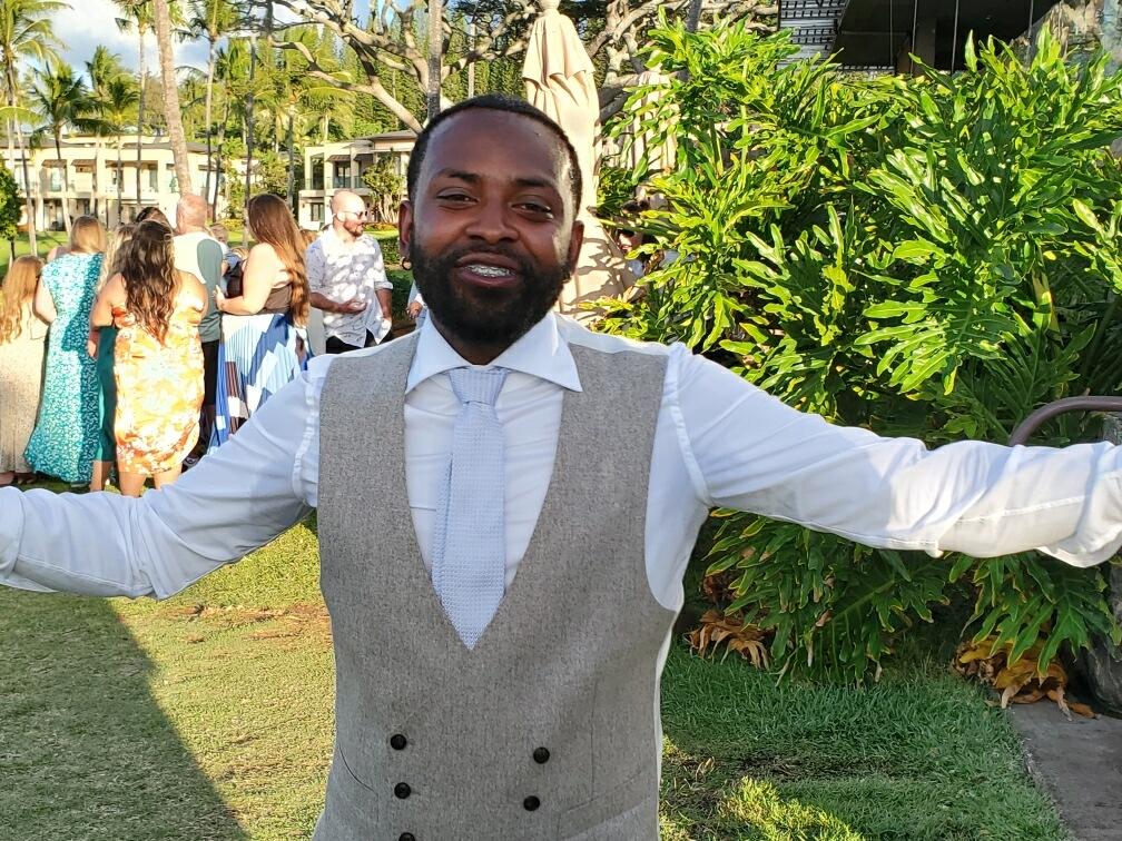 Musa at Kura’s wedding