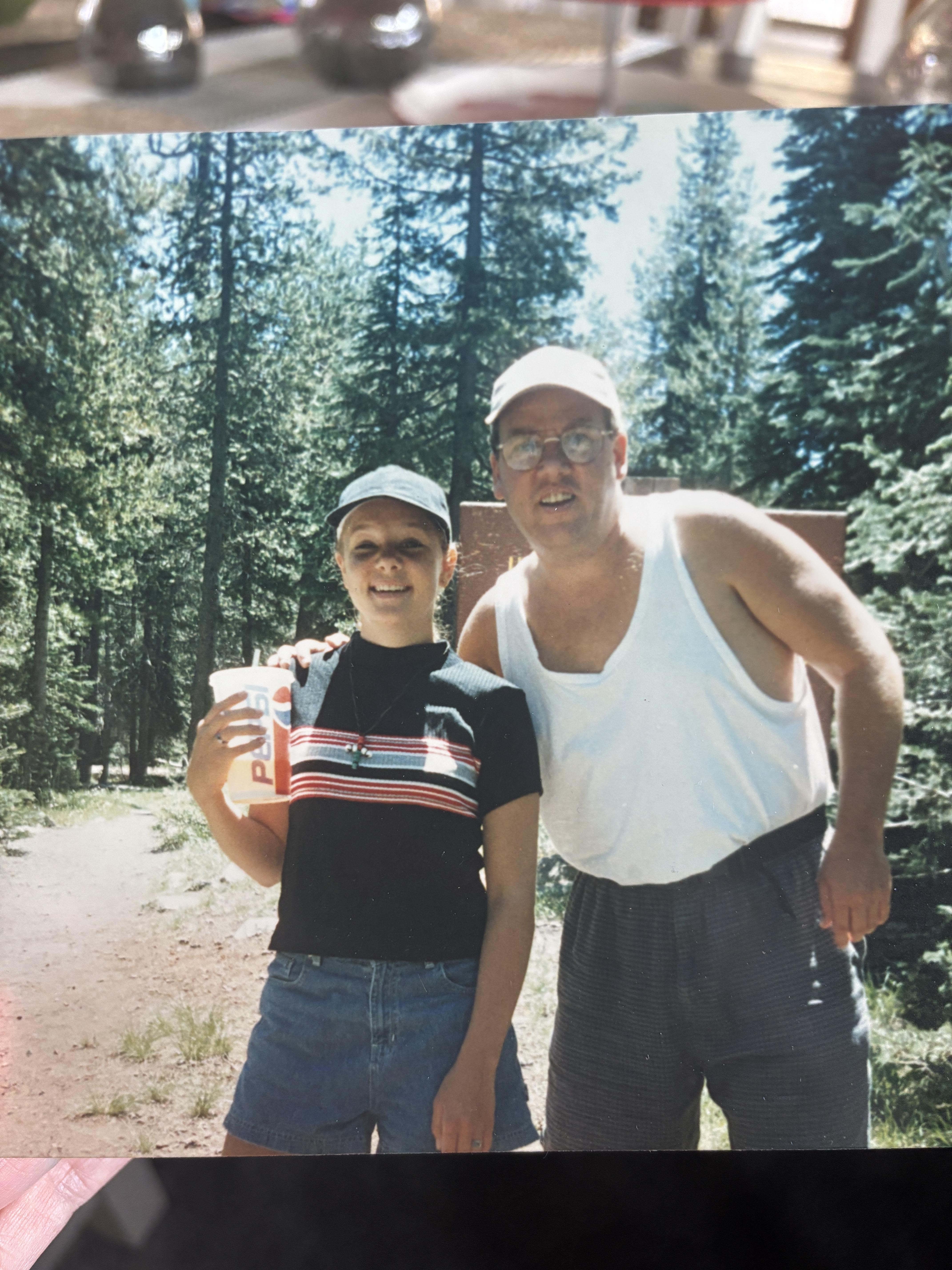 Kevin and his oldest daughter…