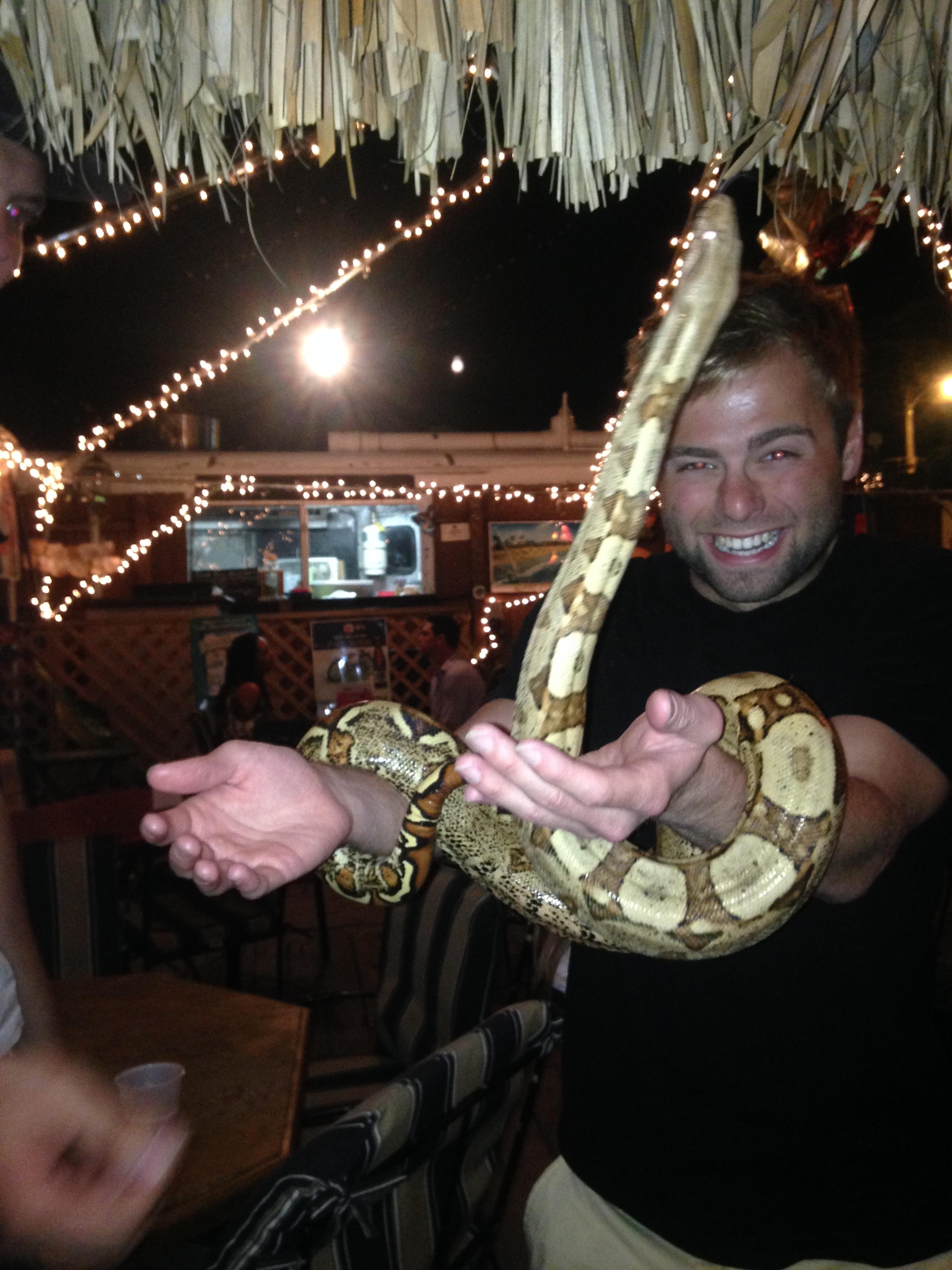 Our “Jake the Snake” was a be…