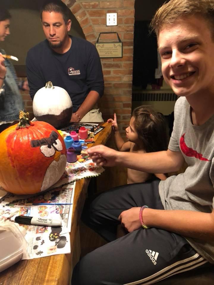 Parker won the best pumpkin p…