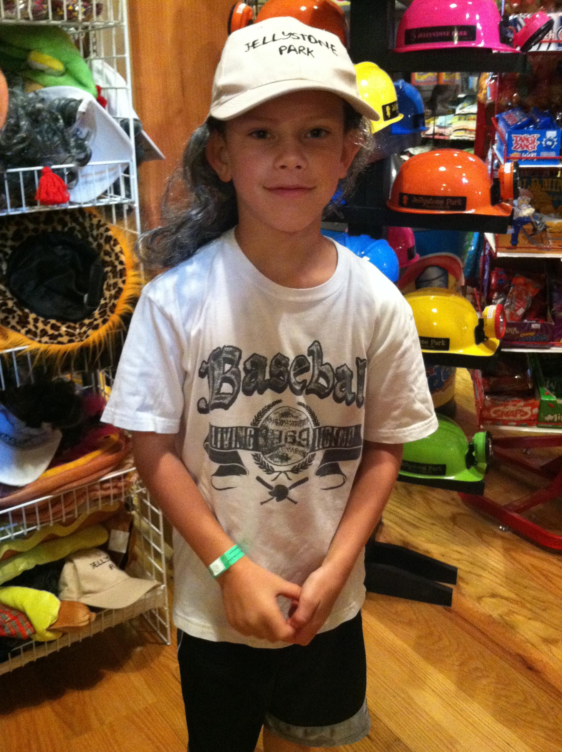 At the gift shop at Yogi bear…