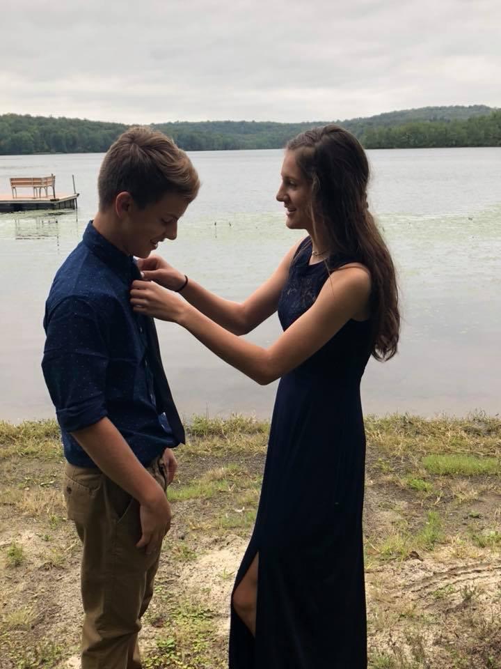 Parker was at my sisters wedd…