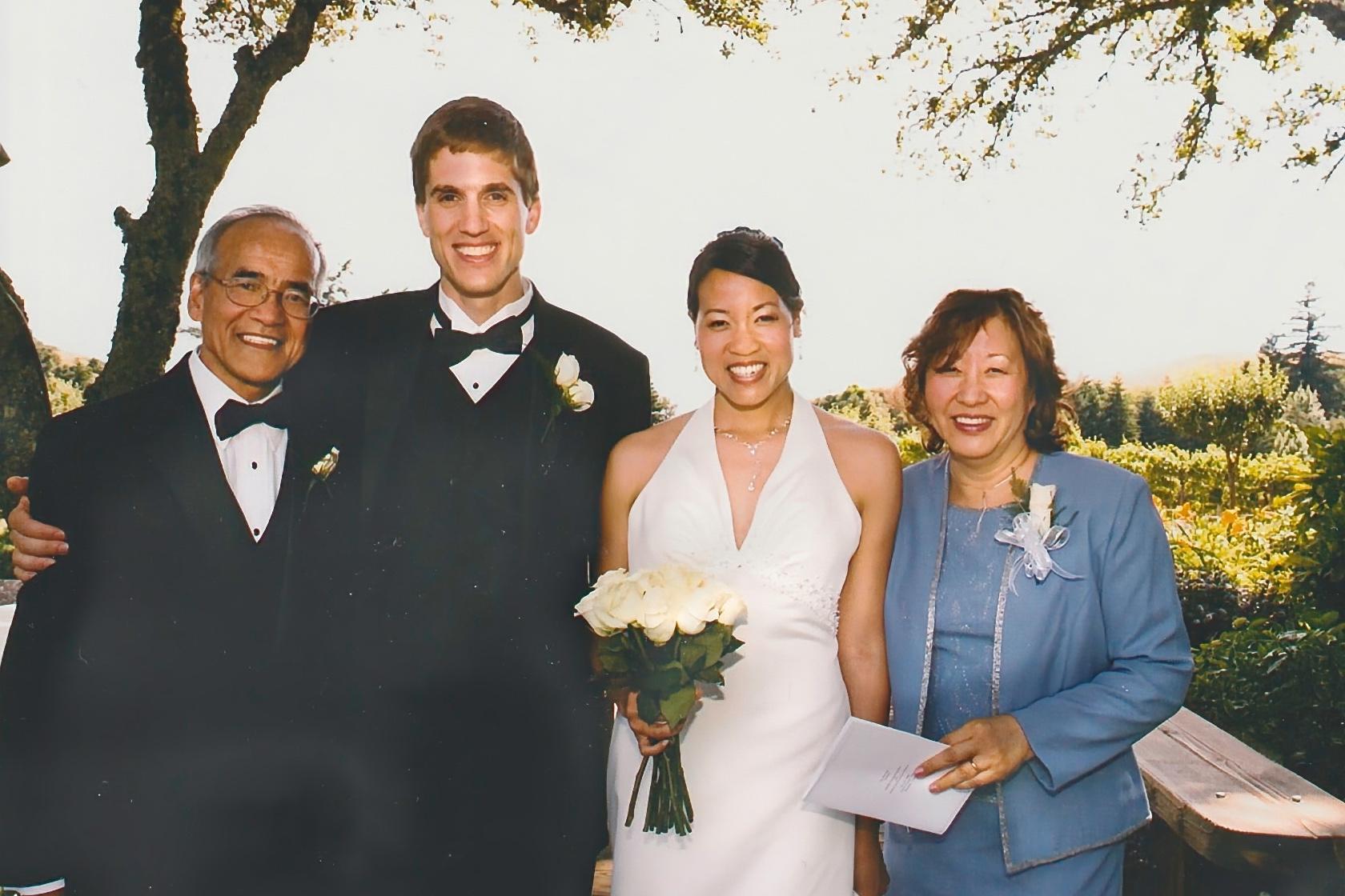 Family photo at Martha and An…