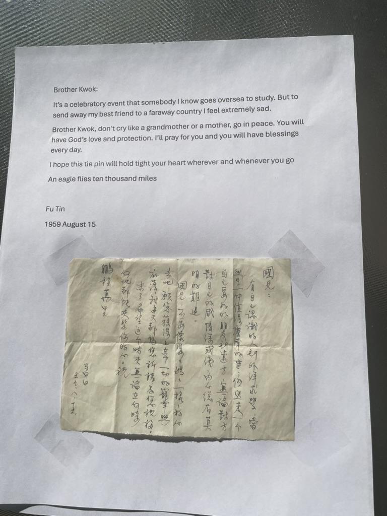 I am Kwok Hing, Futin's high …