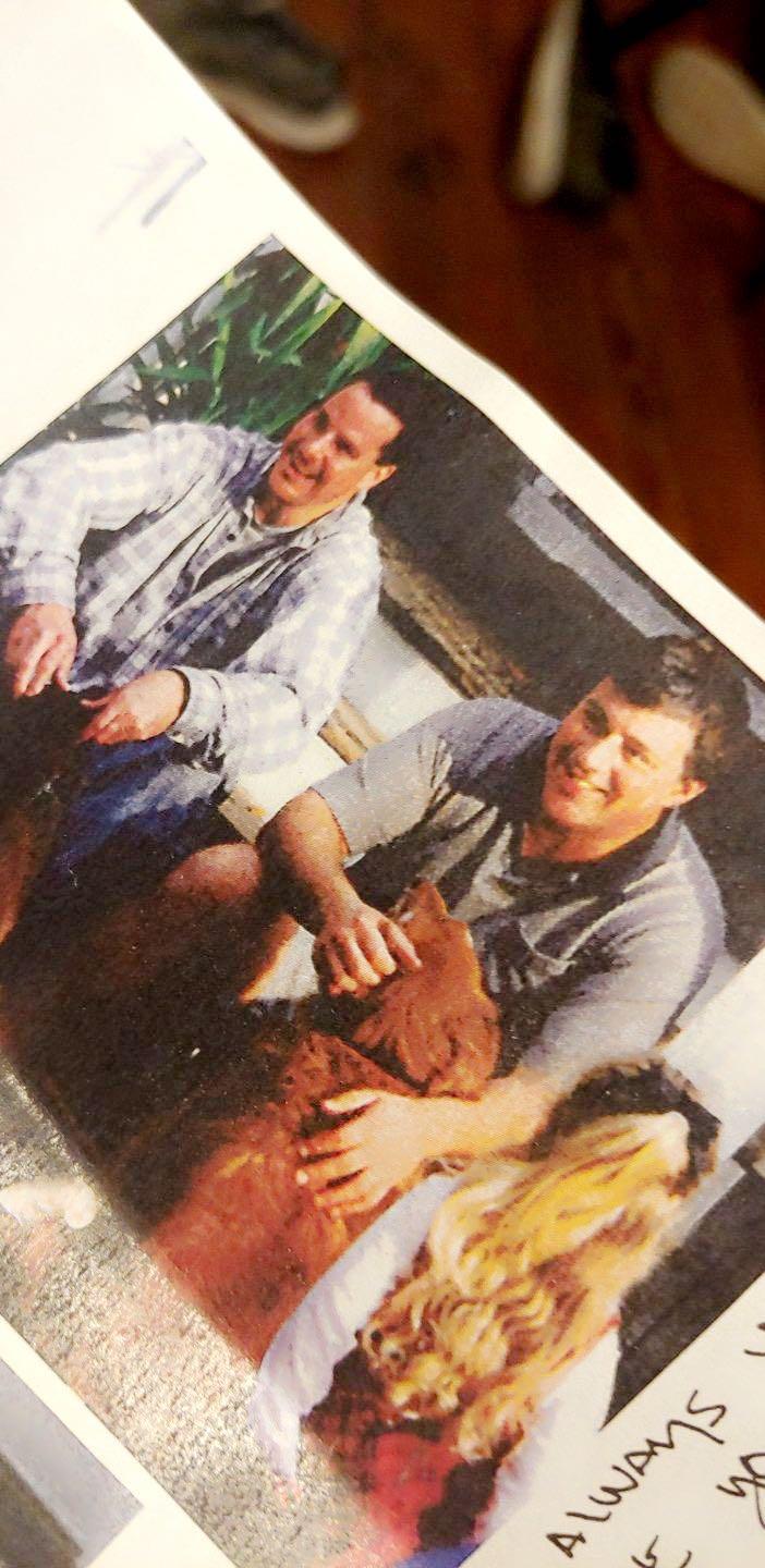 Don and Scott hanging out wit…