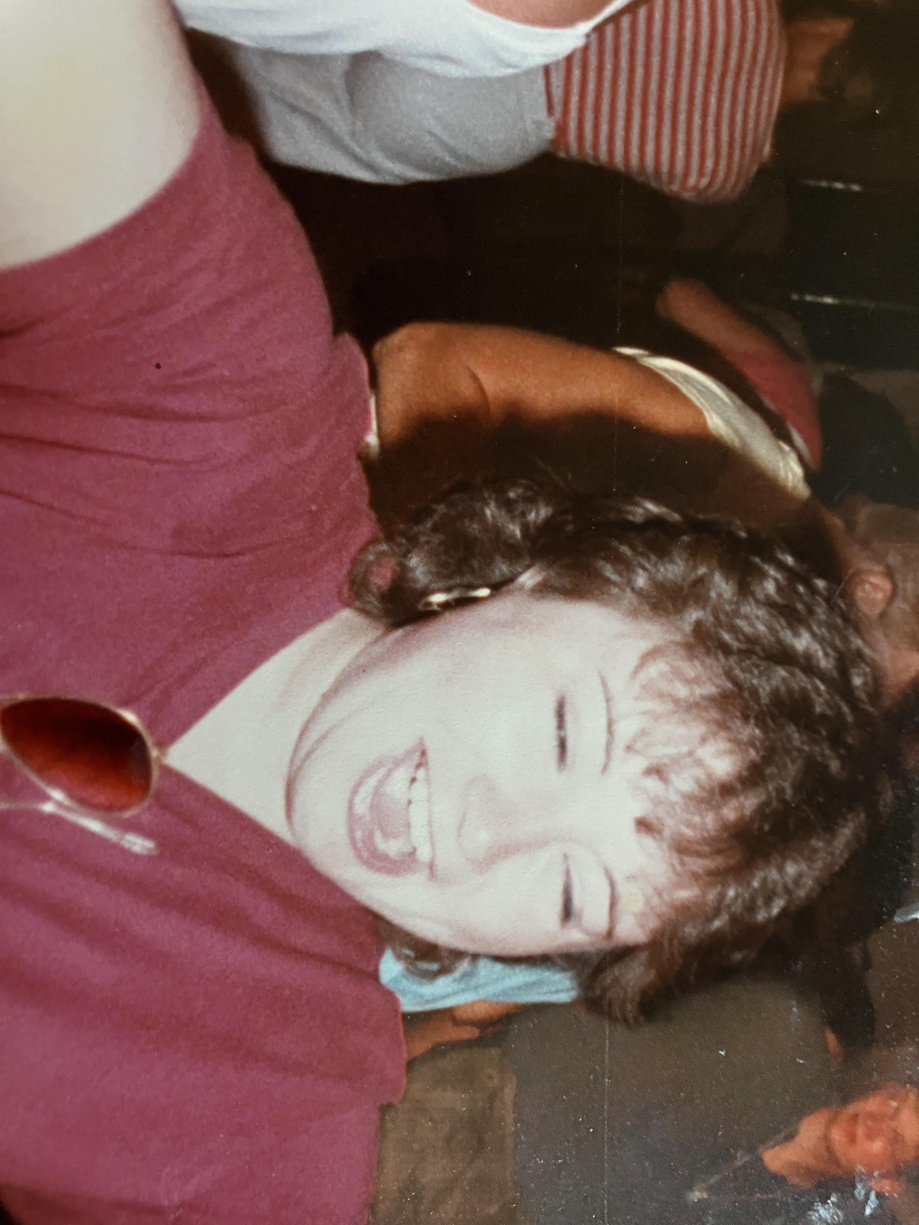 Jan parting in Spain 1984