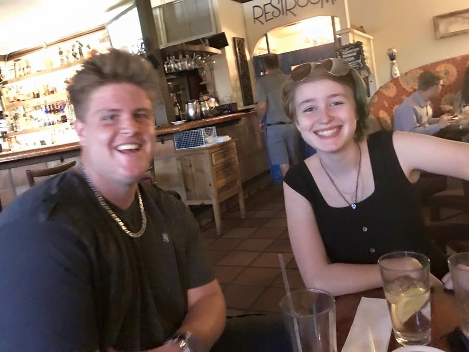 Declan and cousin Alex