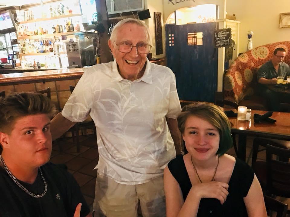 Declan, Grandpa, and cousin A…
