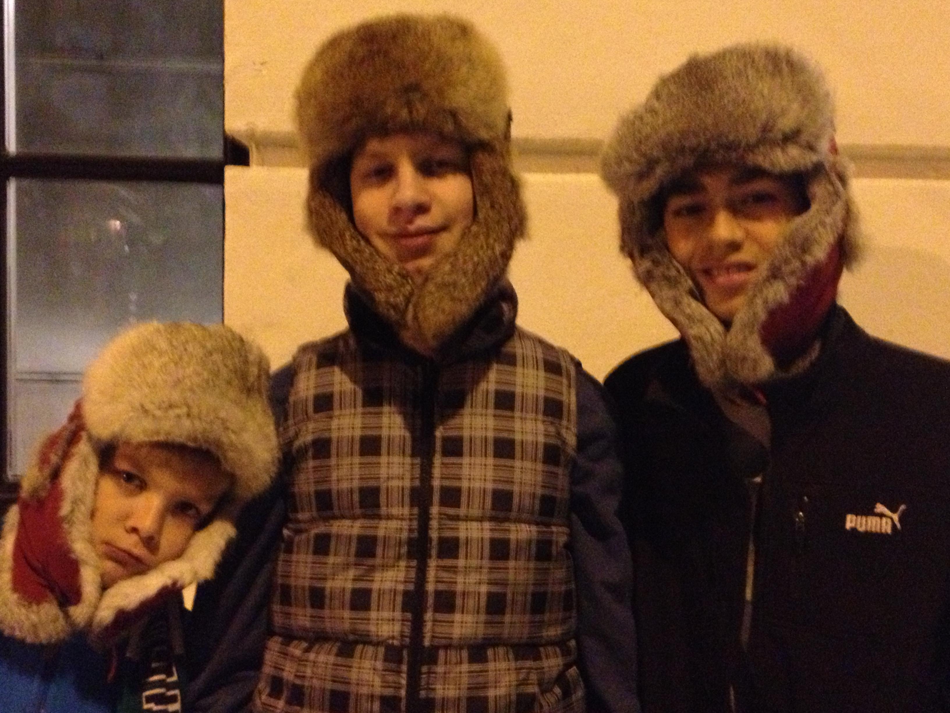 Hats from Grandpa