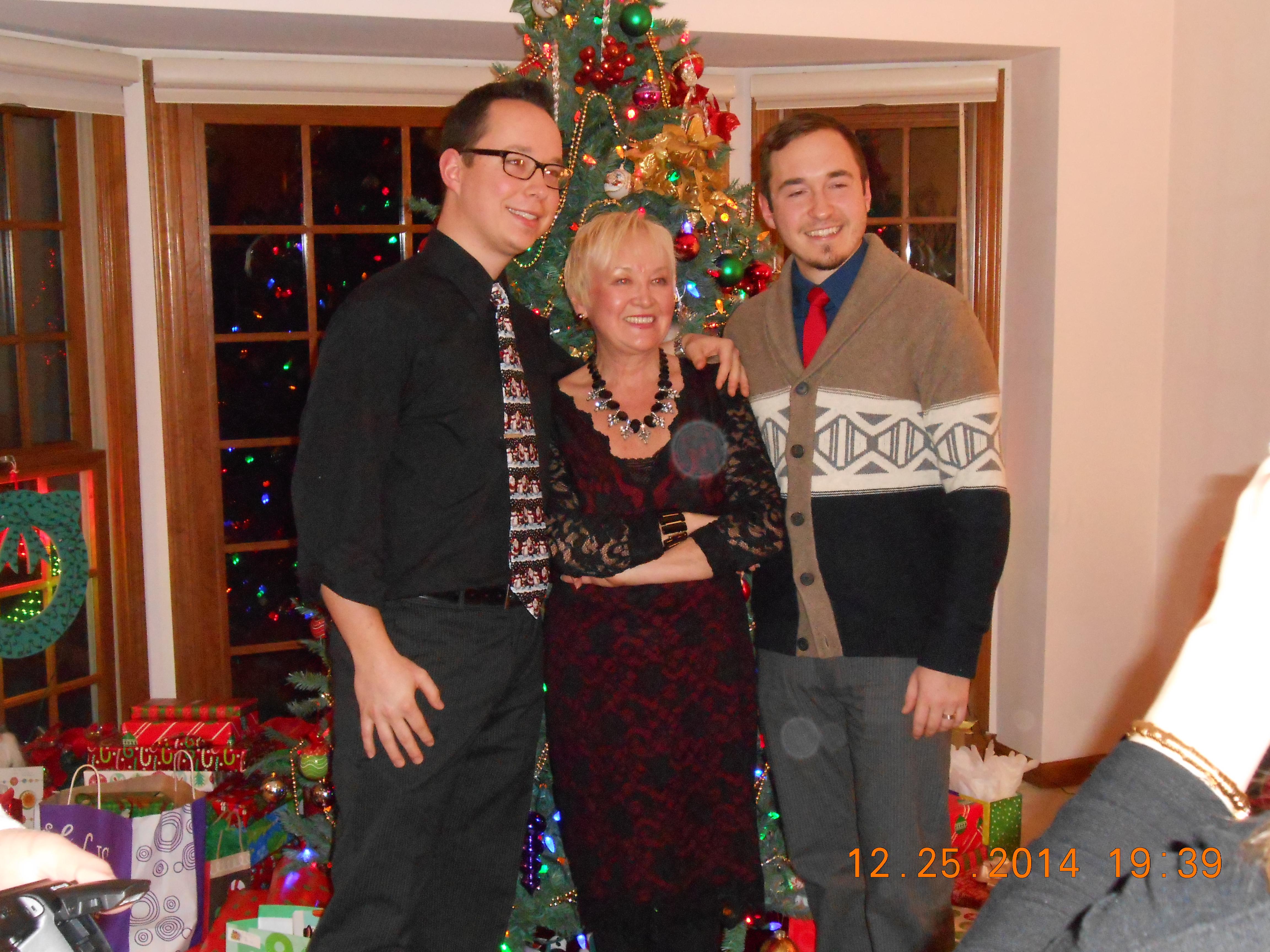 Betty and her sons