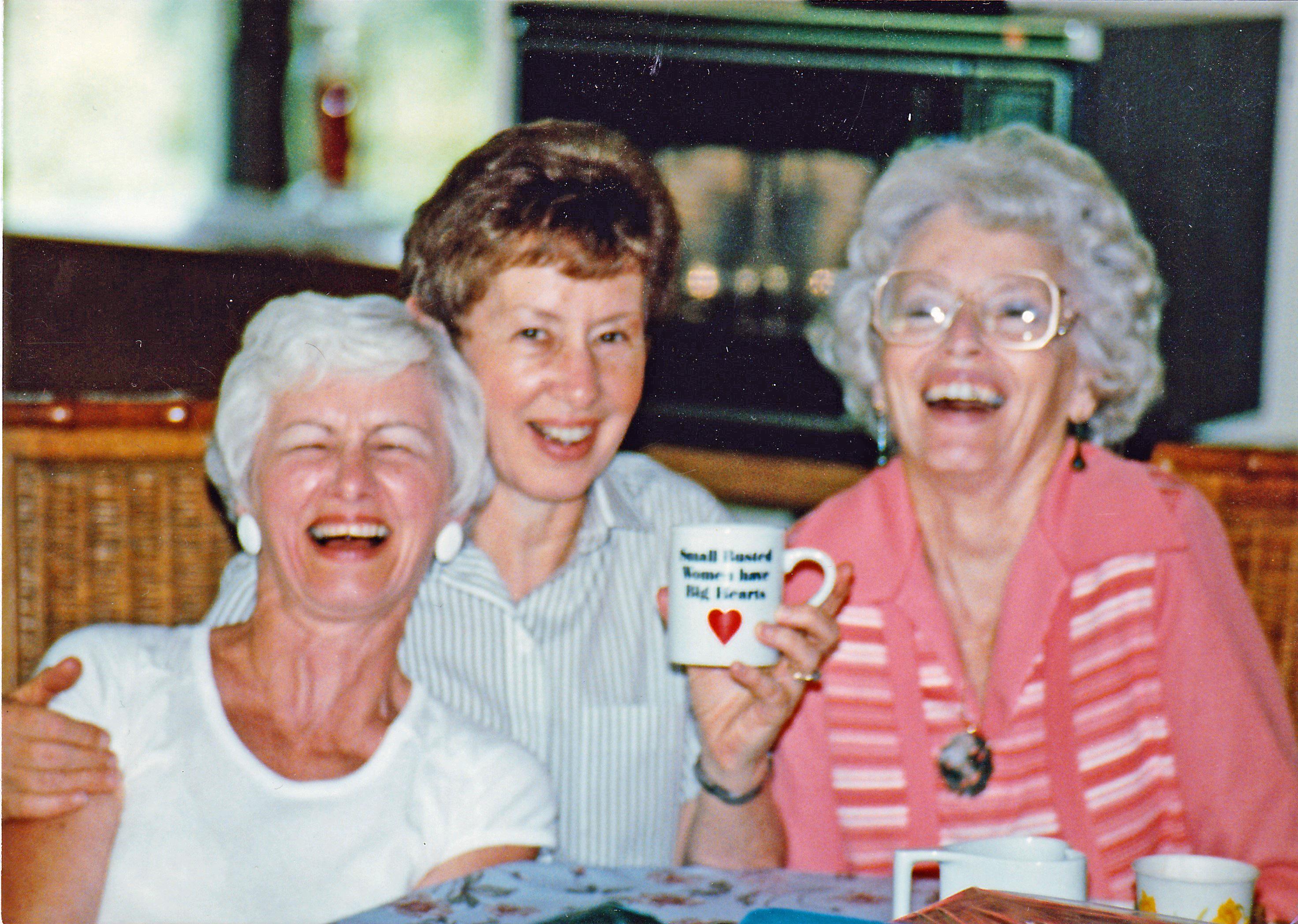 Eva Woods, Joyce Simmons, and…