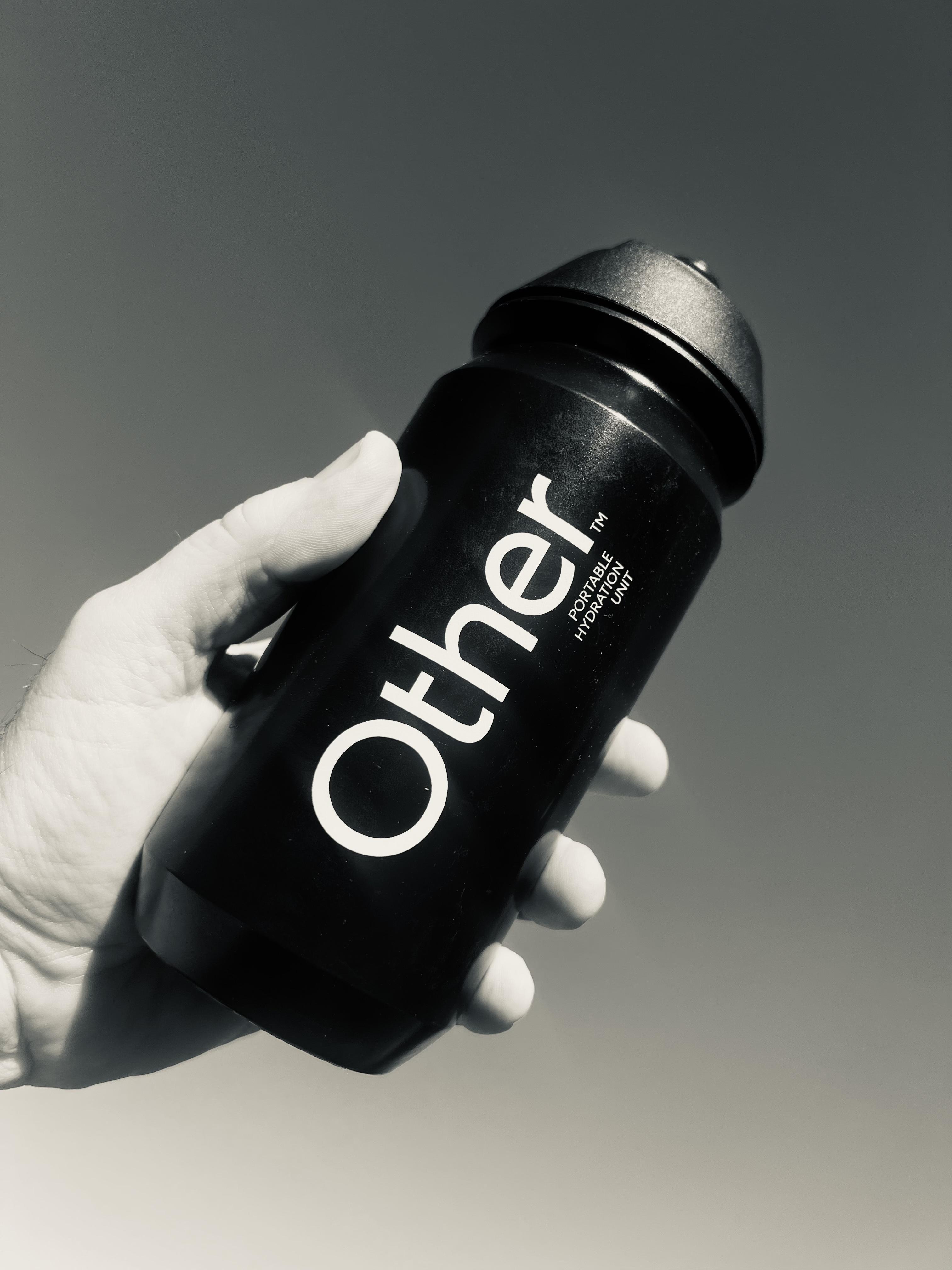 hydration bottle. you left us…