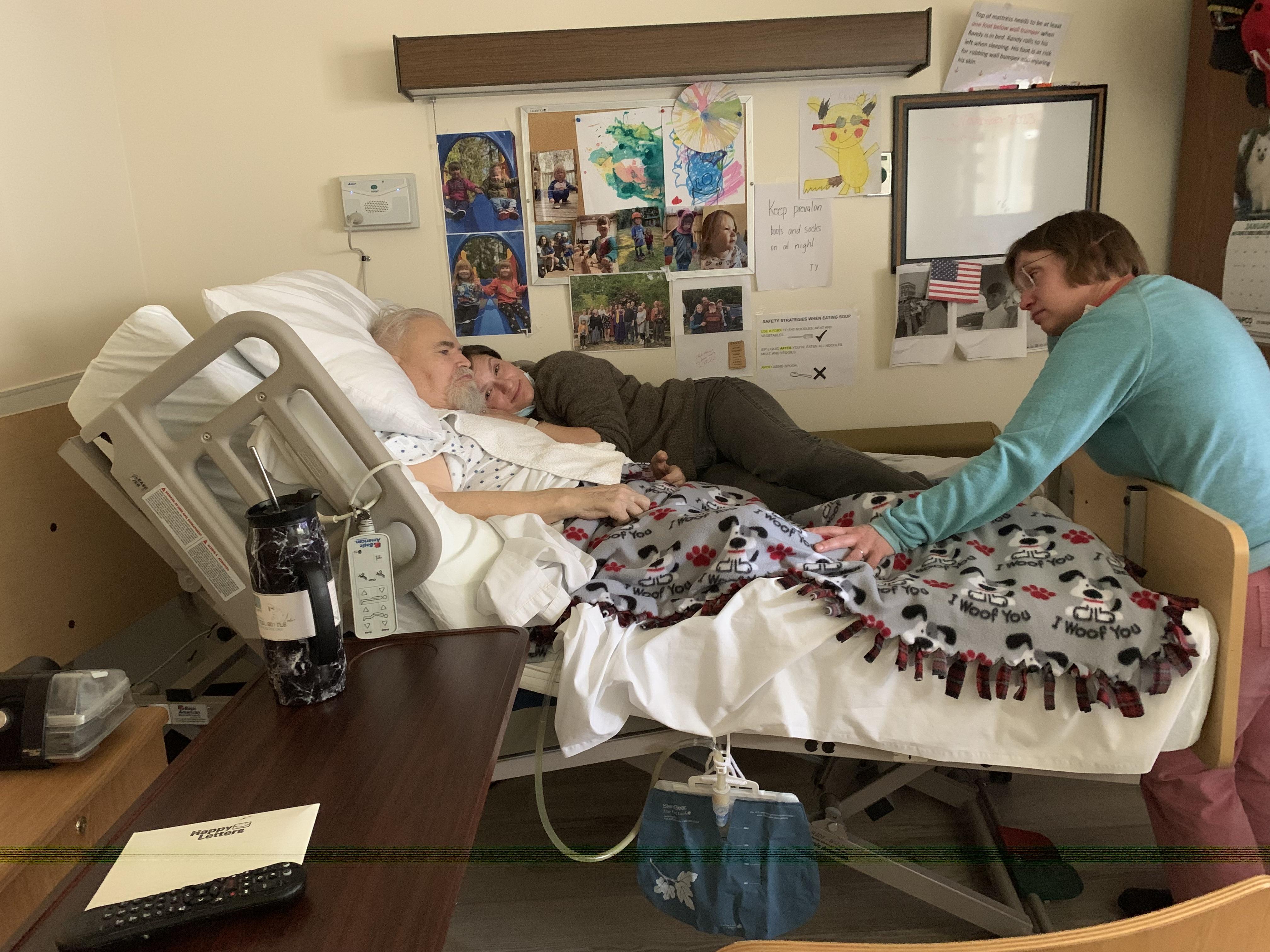 Adrienne, Alyson and Randy