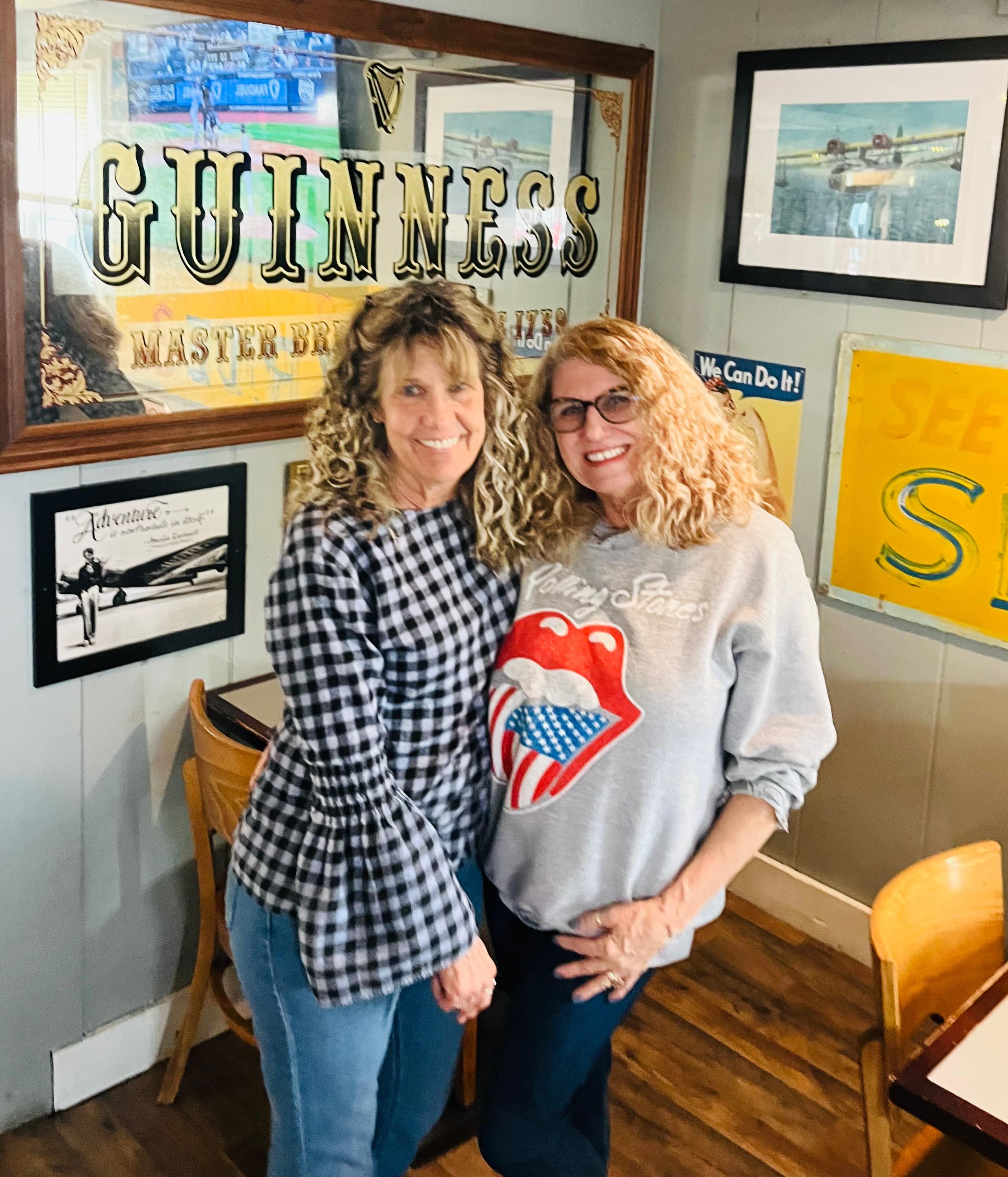 Denise and Donna at the Winds…