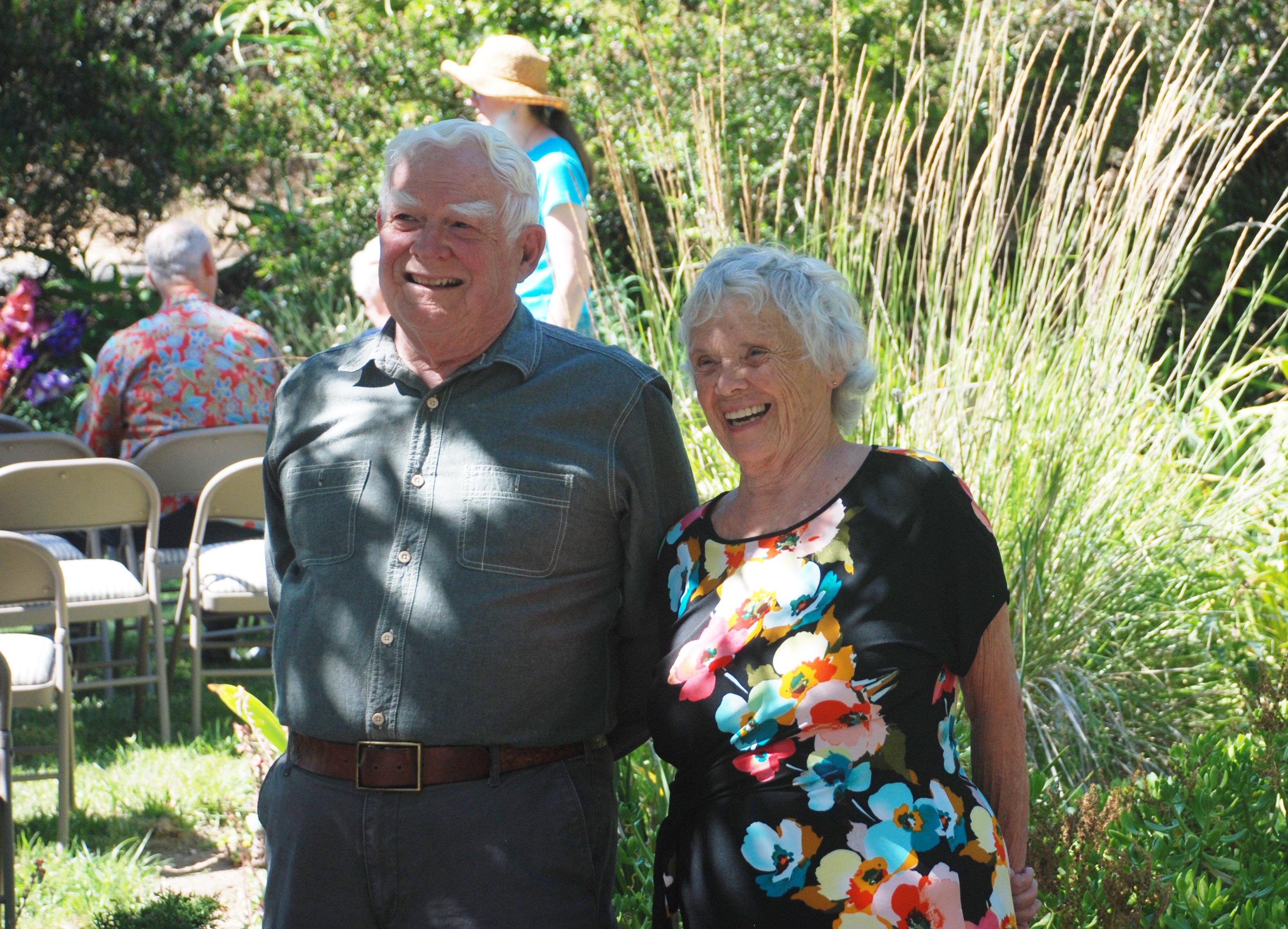 Grammy and Len's wedding day
