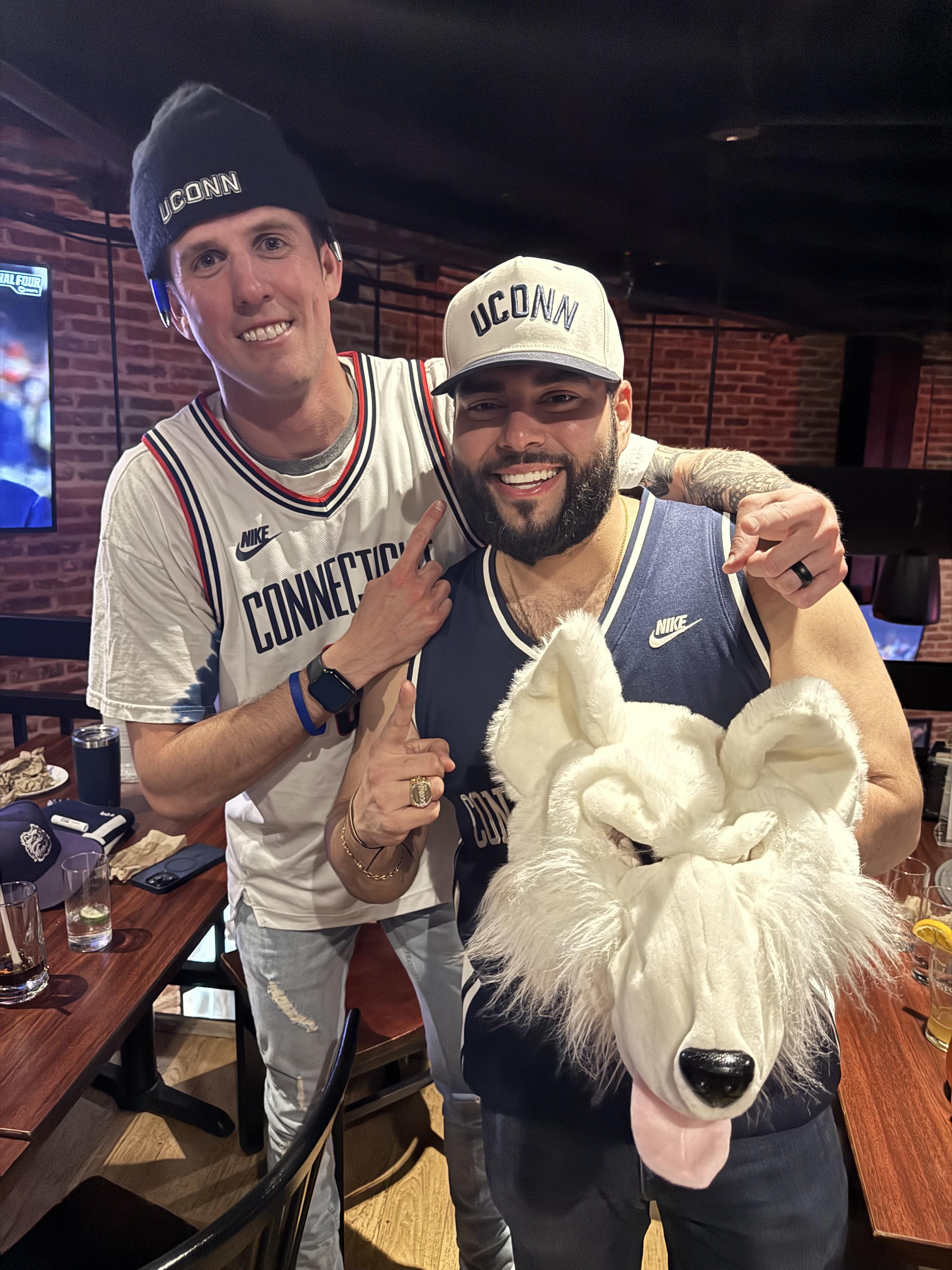 Celebrating UCONN HUSKIES