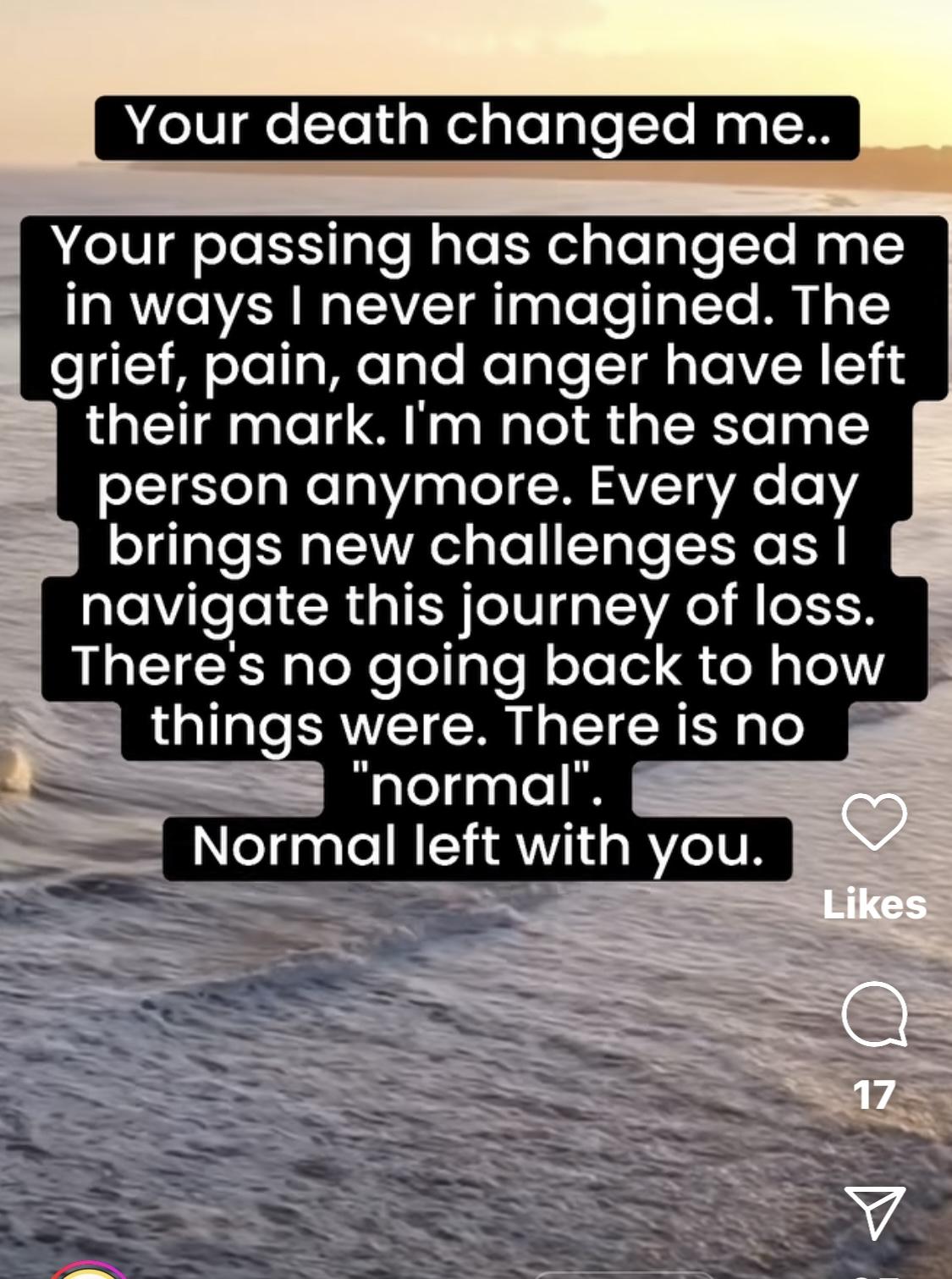 Missing you even on a very bu…