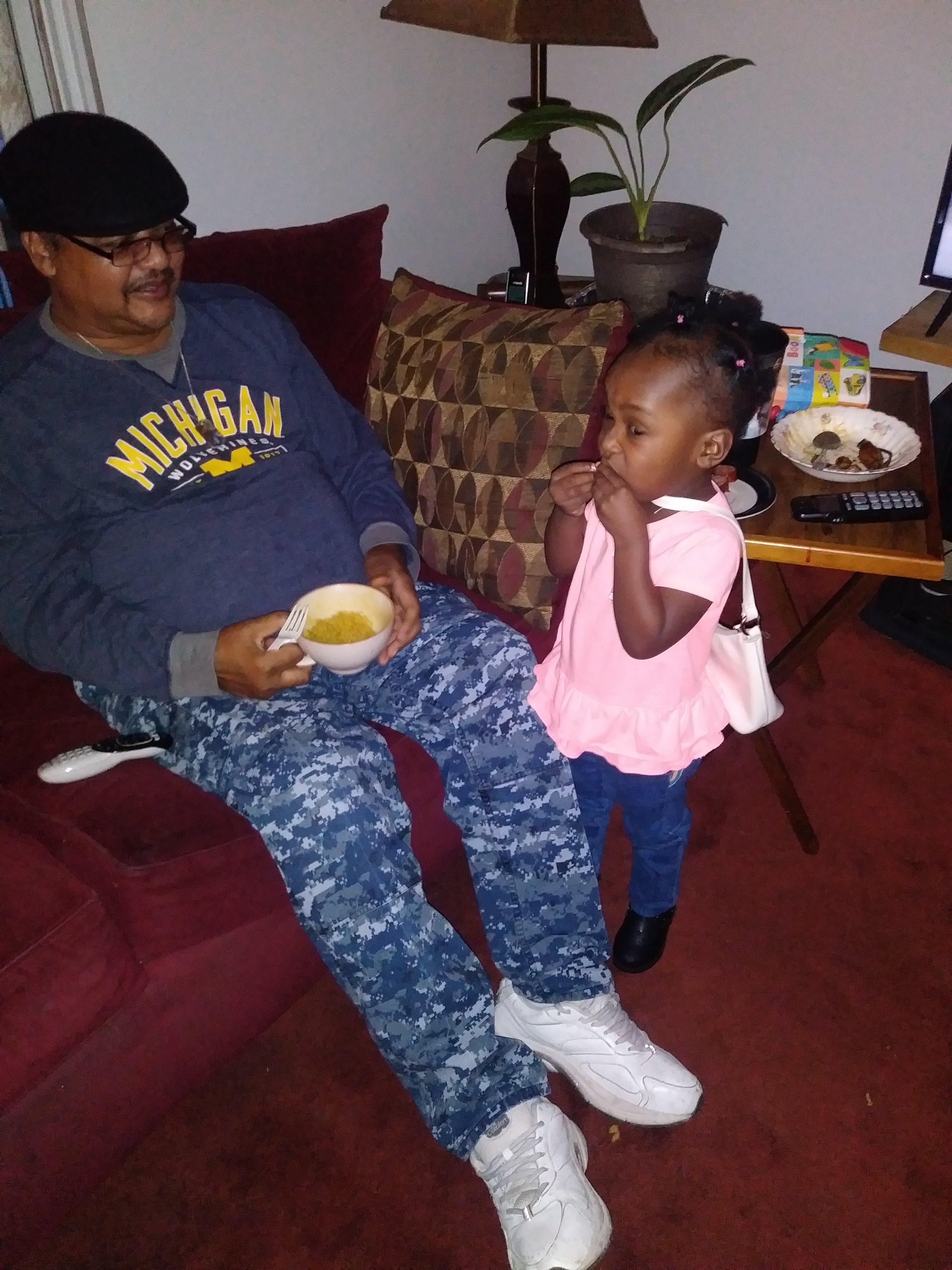 PaPa and Londyn♥️ ♥️