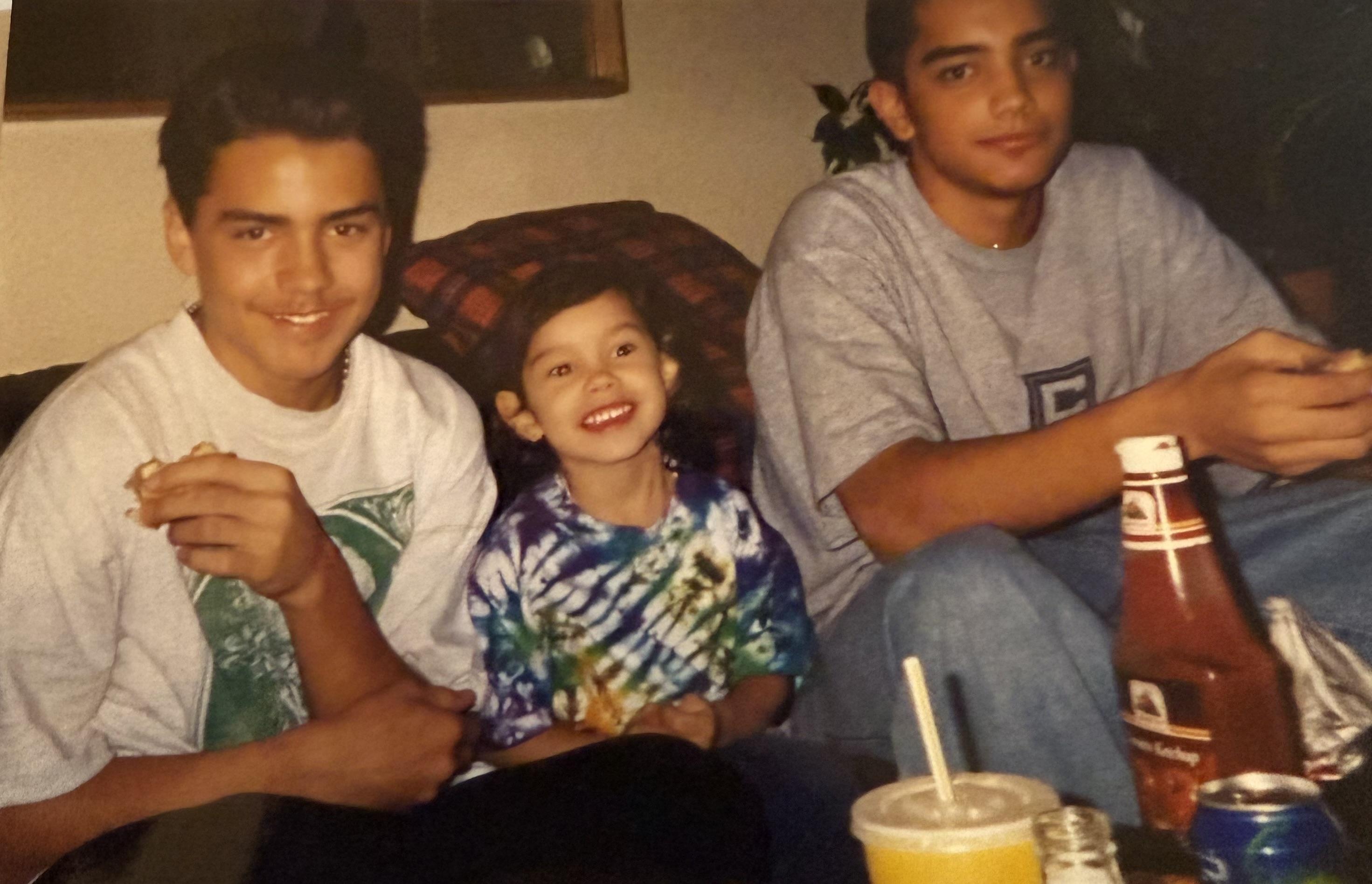 David, Serena, Zach