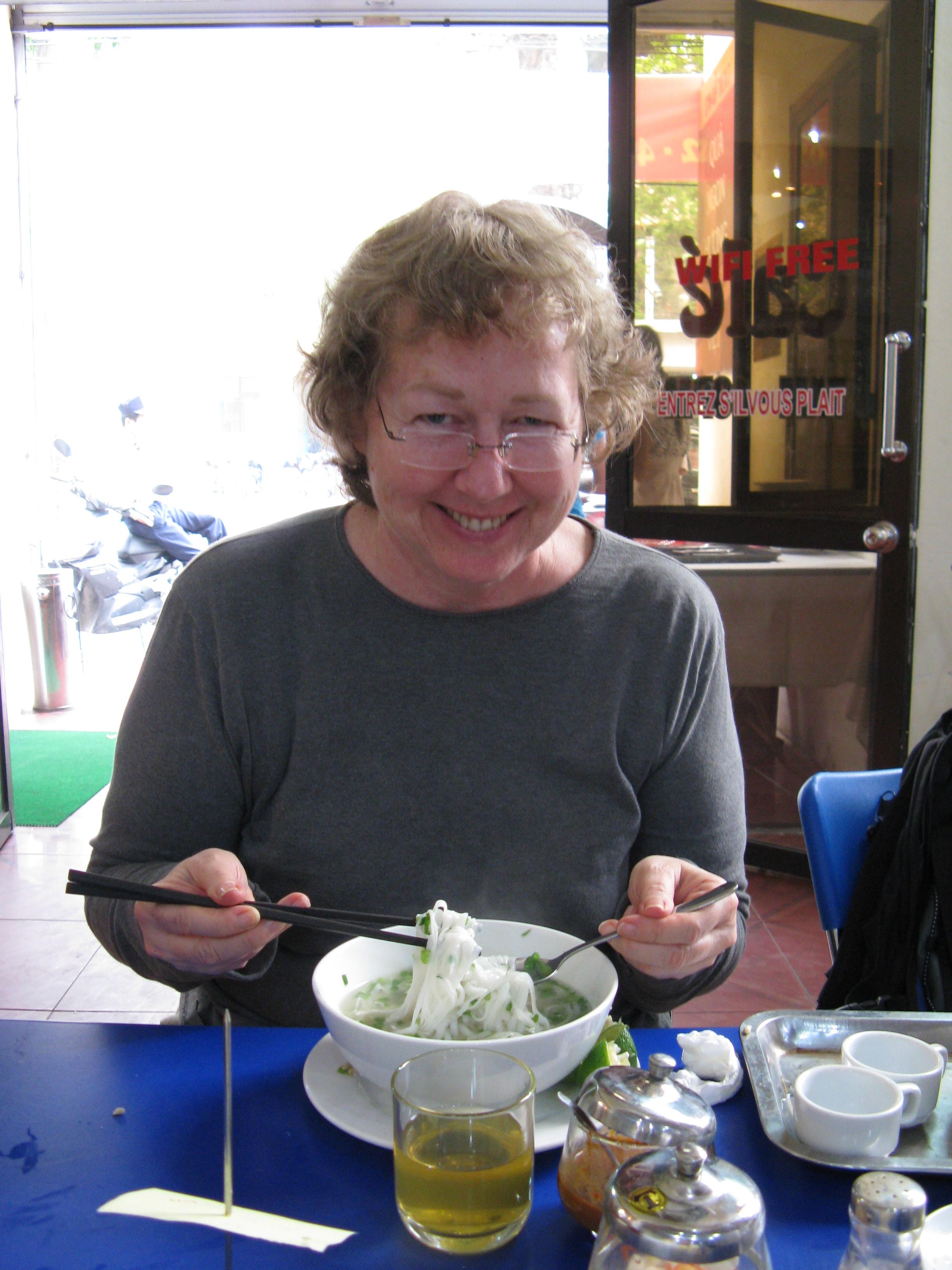Debra's favorite food - Pho