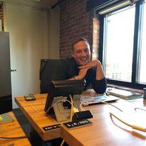 At work, distracting each oth…