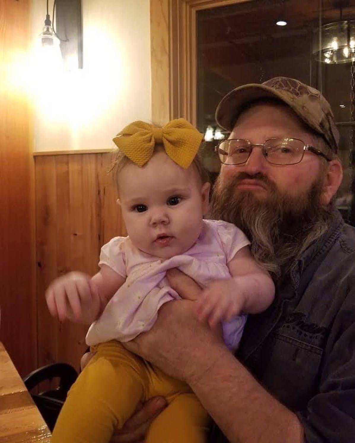 Dinner with his favorite litt…
