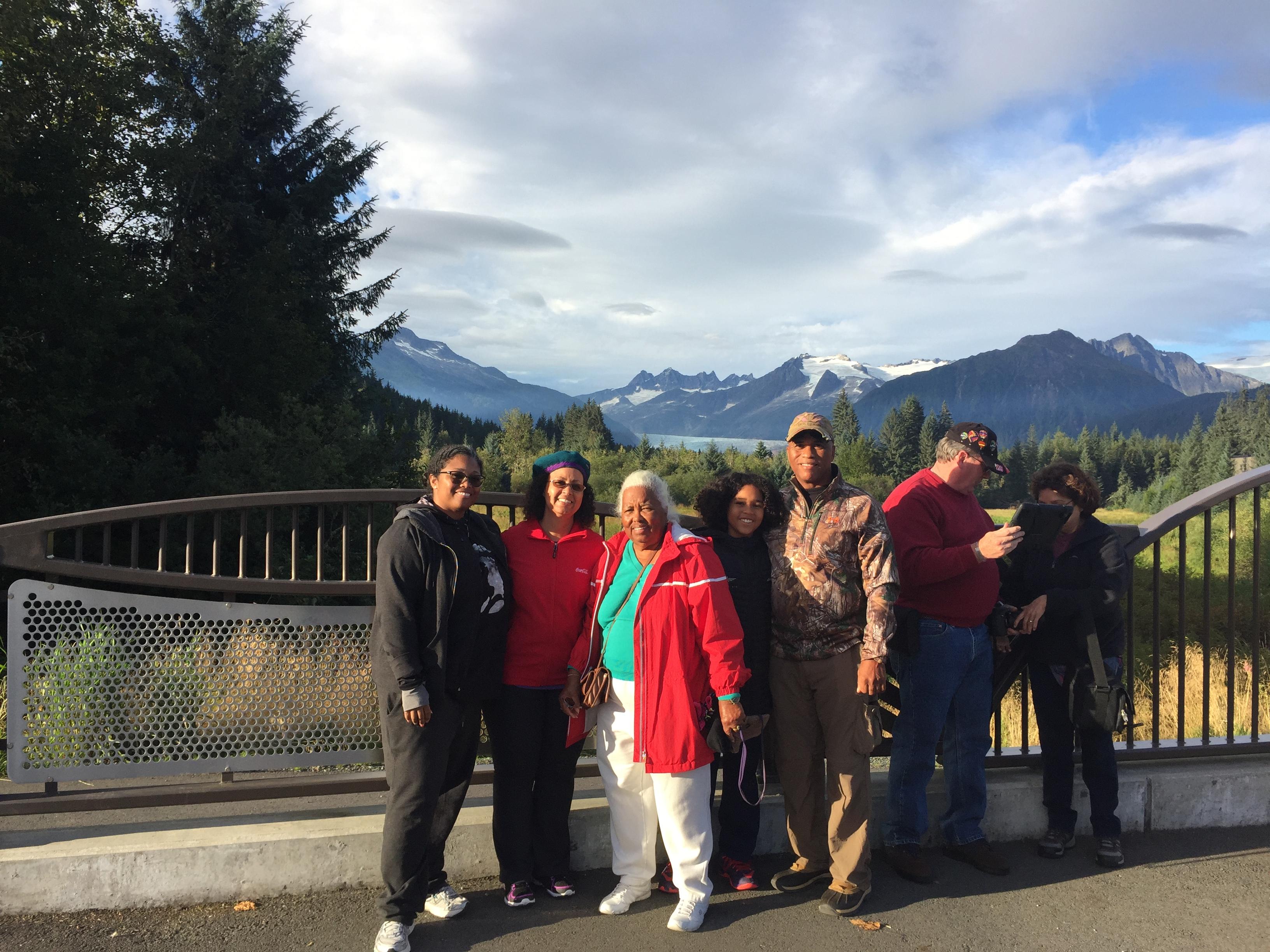 At the Mendenhall Valley