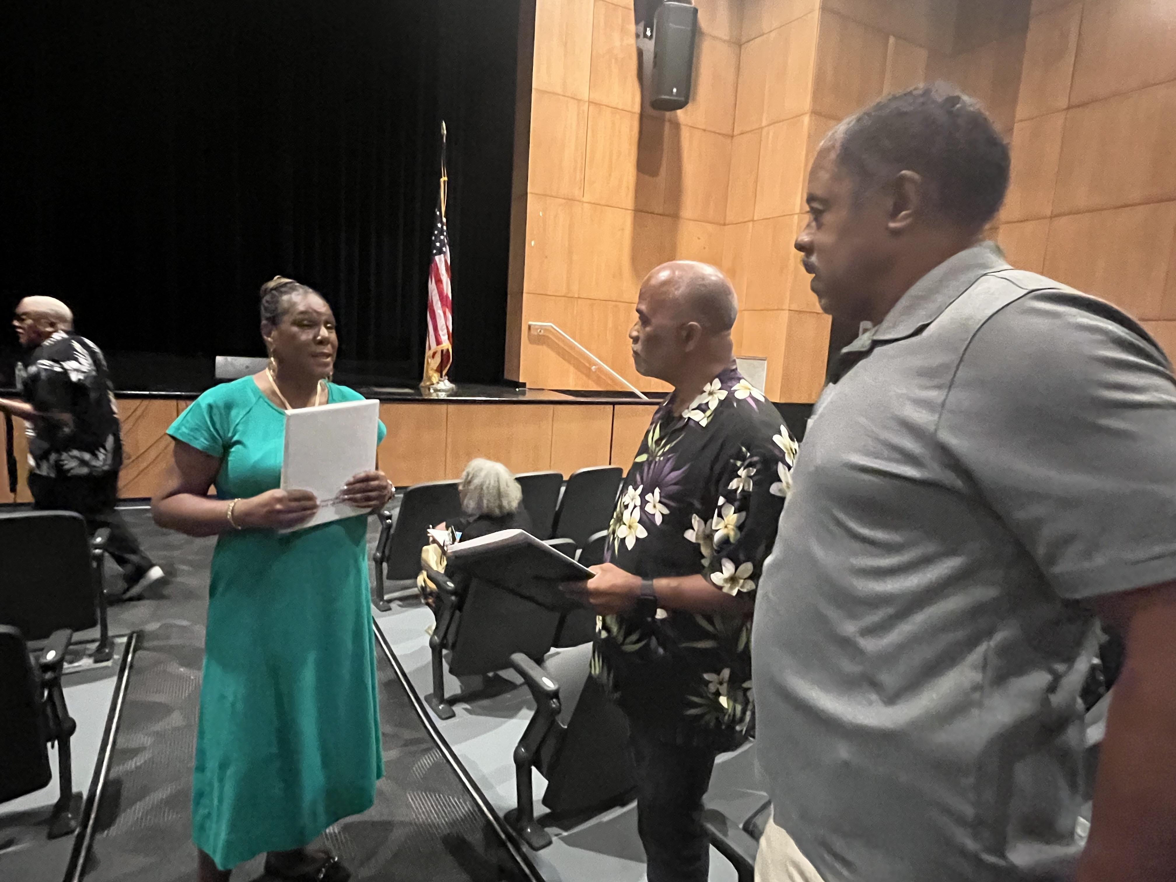 Presentation of Maude E. Jone…