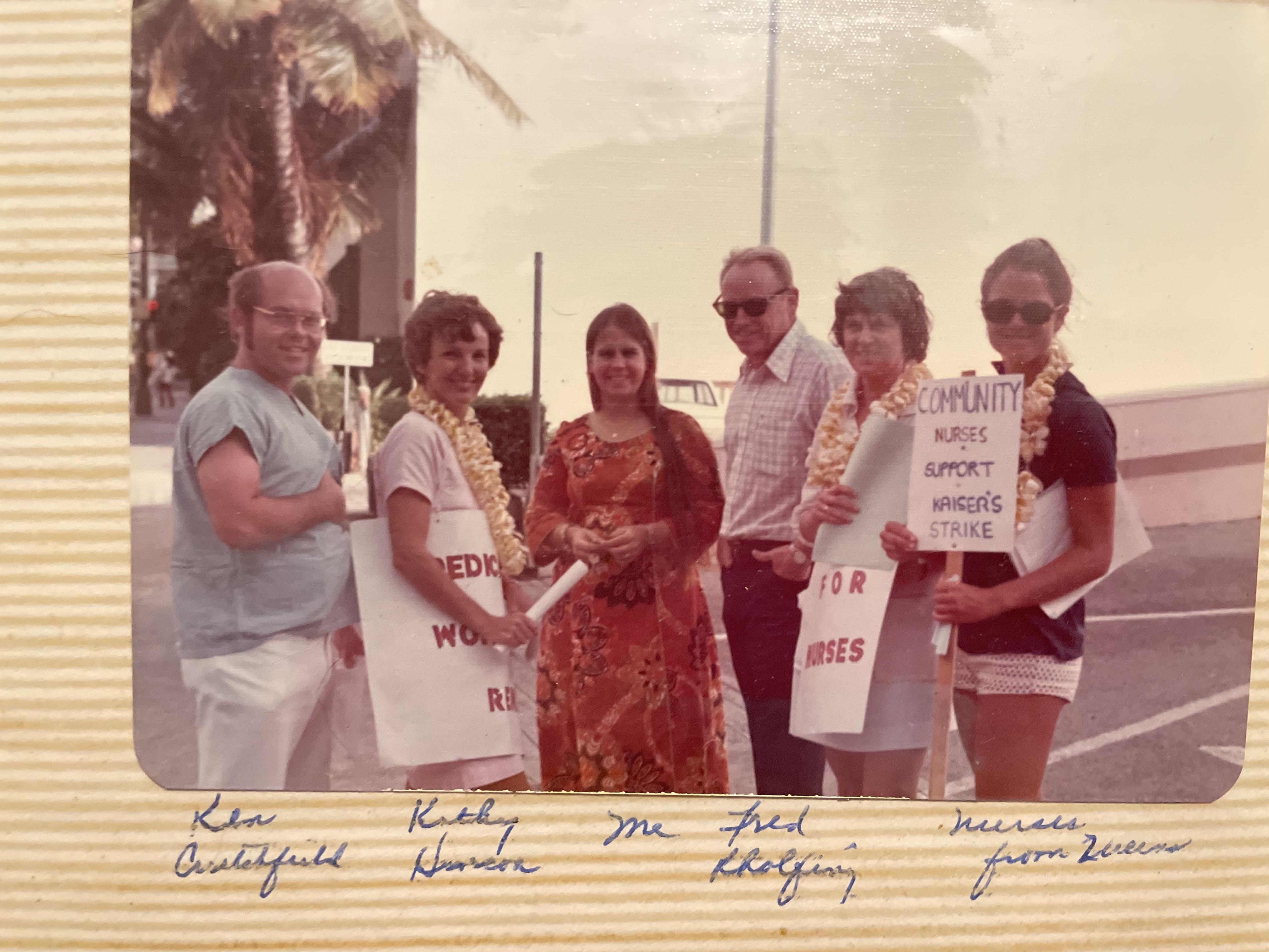 Nurses strike